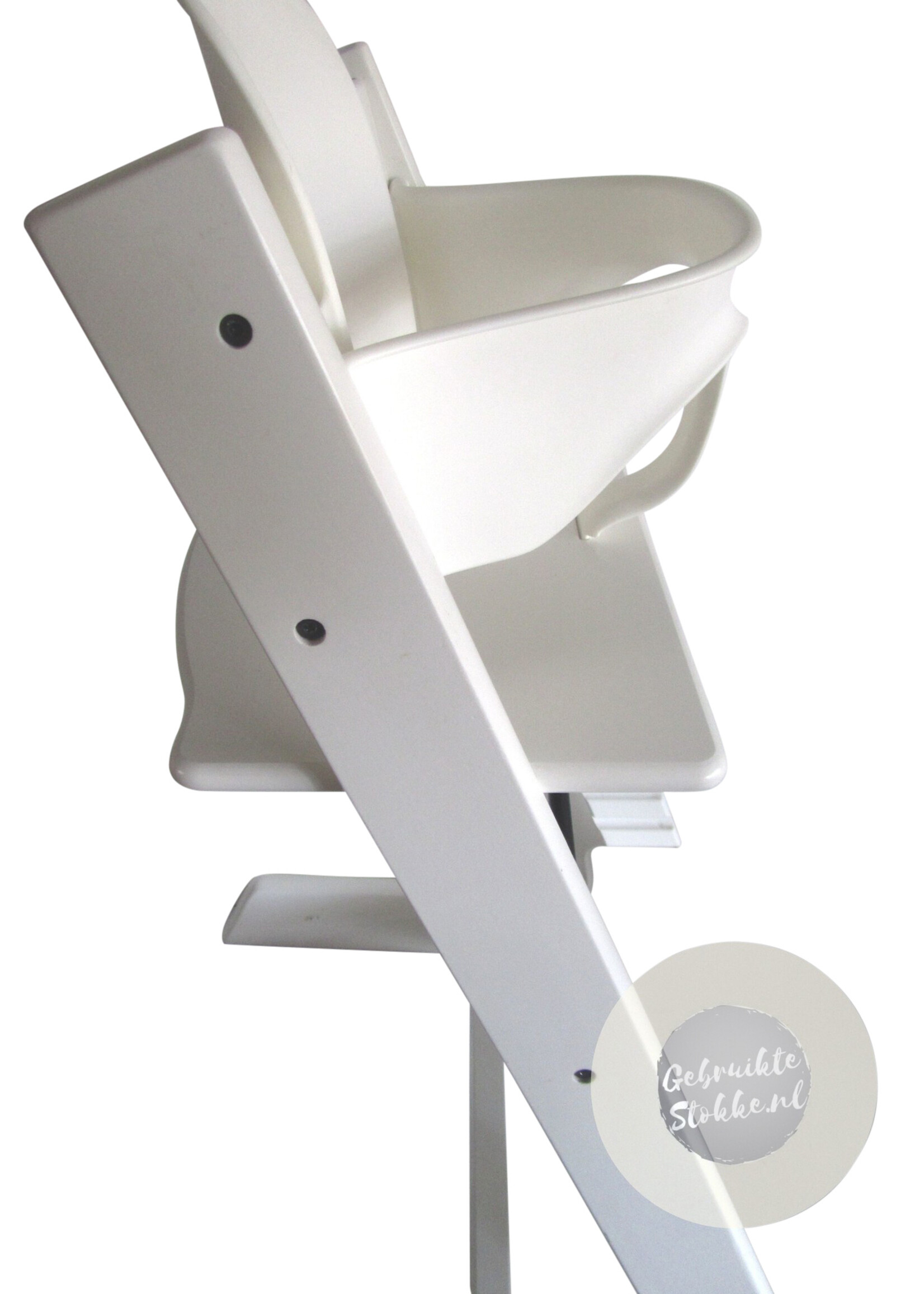 Stokke Tripp Trapp kinderstoel wit compleet