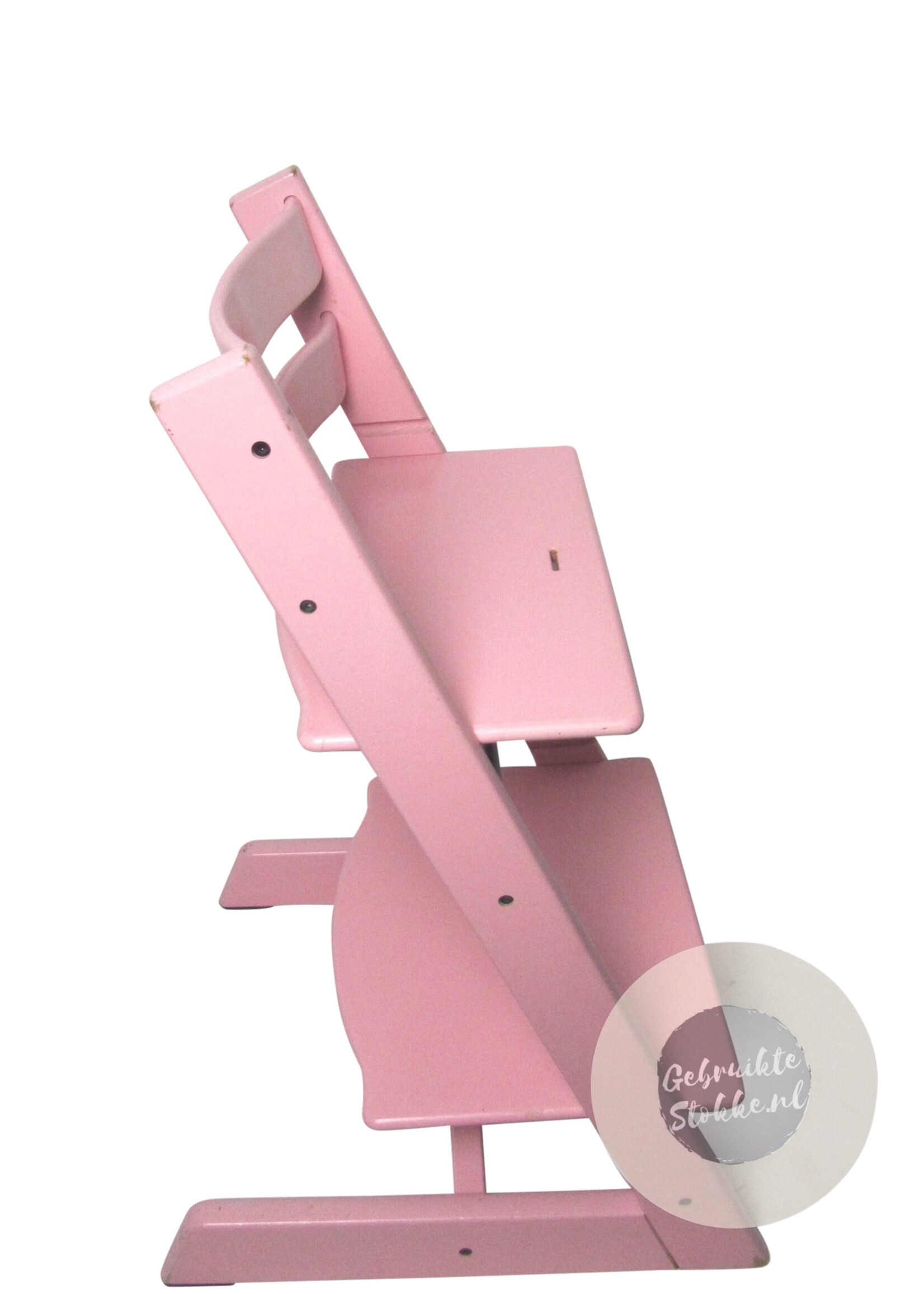 Stokke Tripp Trapp kinderstoel pink licht gebruikt