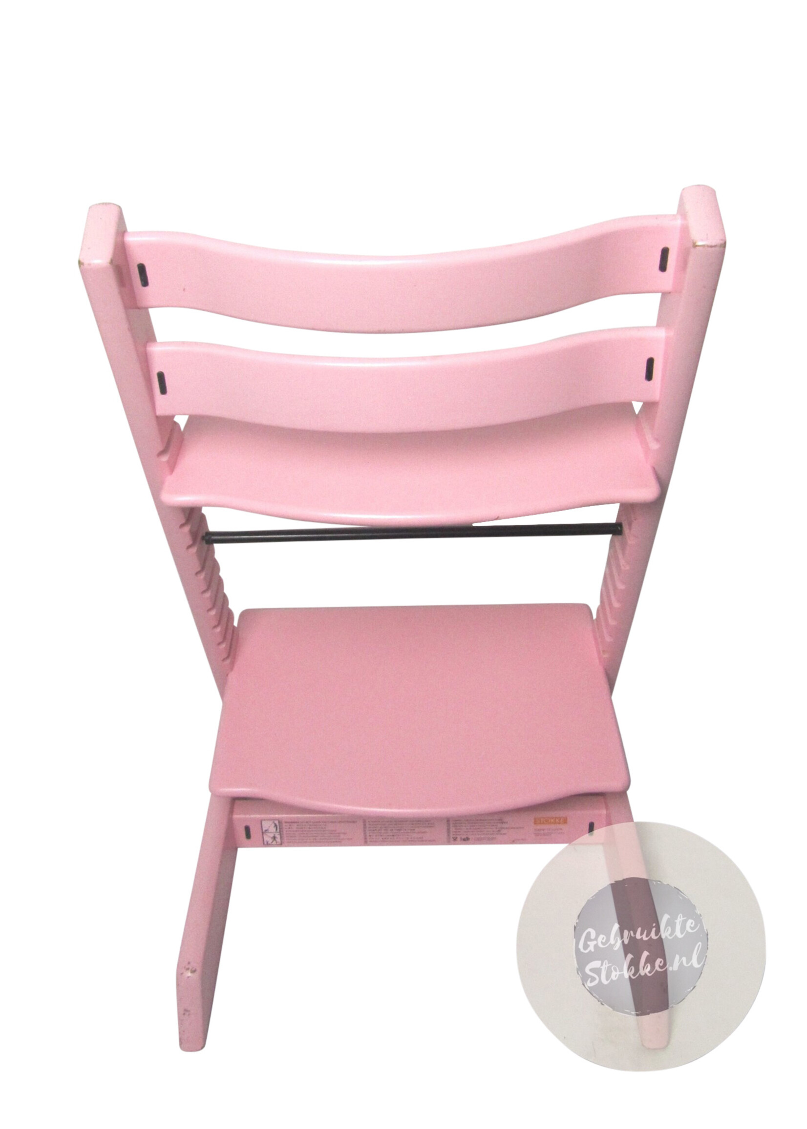 Stokke Tripp Trapp kinderstoel pink licht gebruikt
