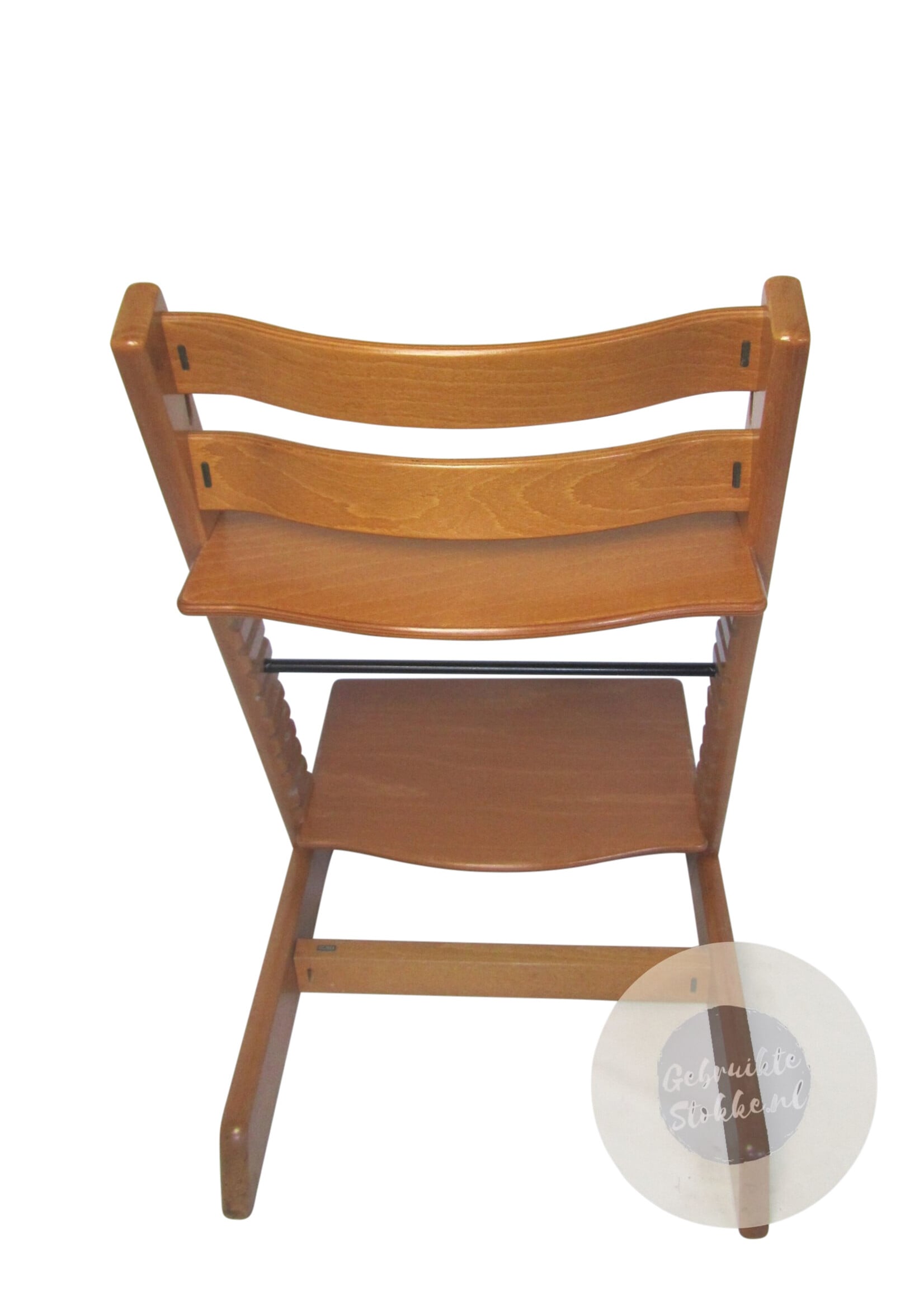 Stokke kinderstoel kersen licht gebruikt