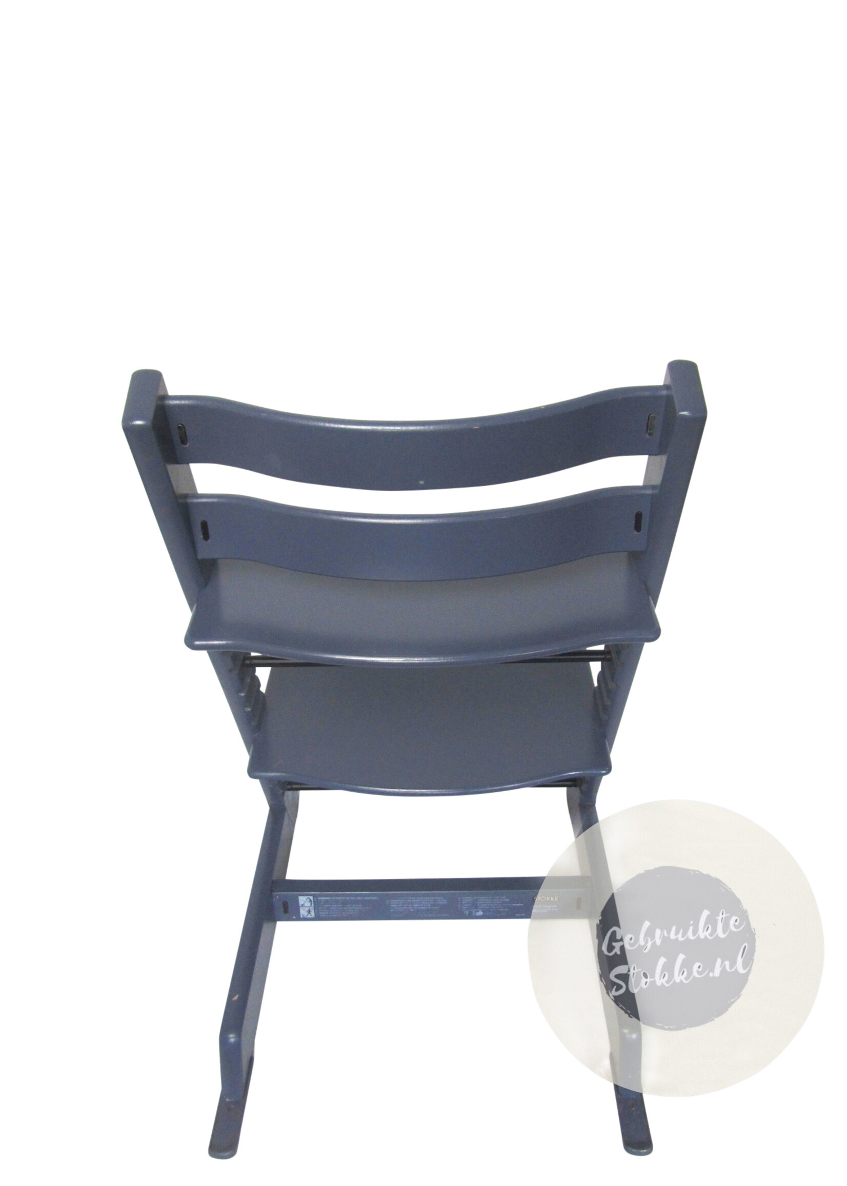 Stokke Tripp Trapp kinderstoel dark blue licht gebruikt