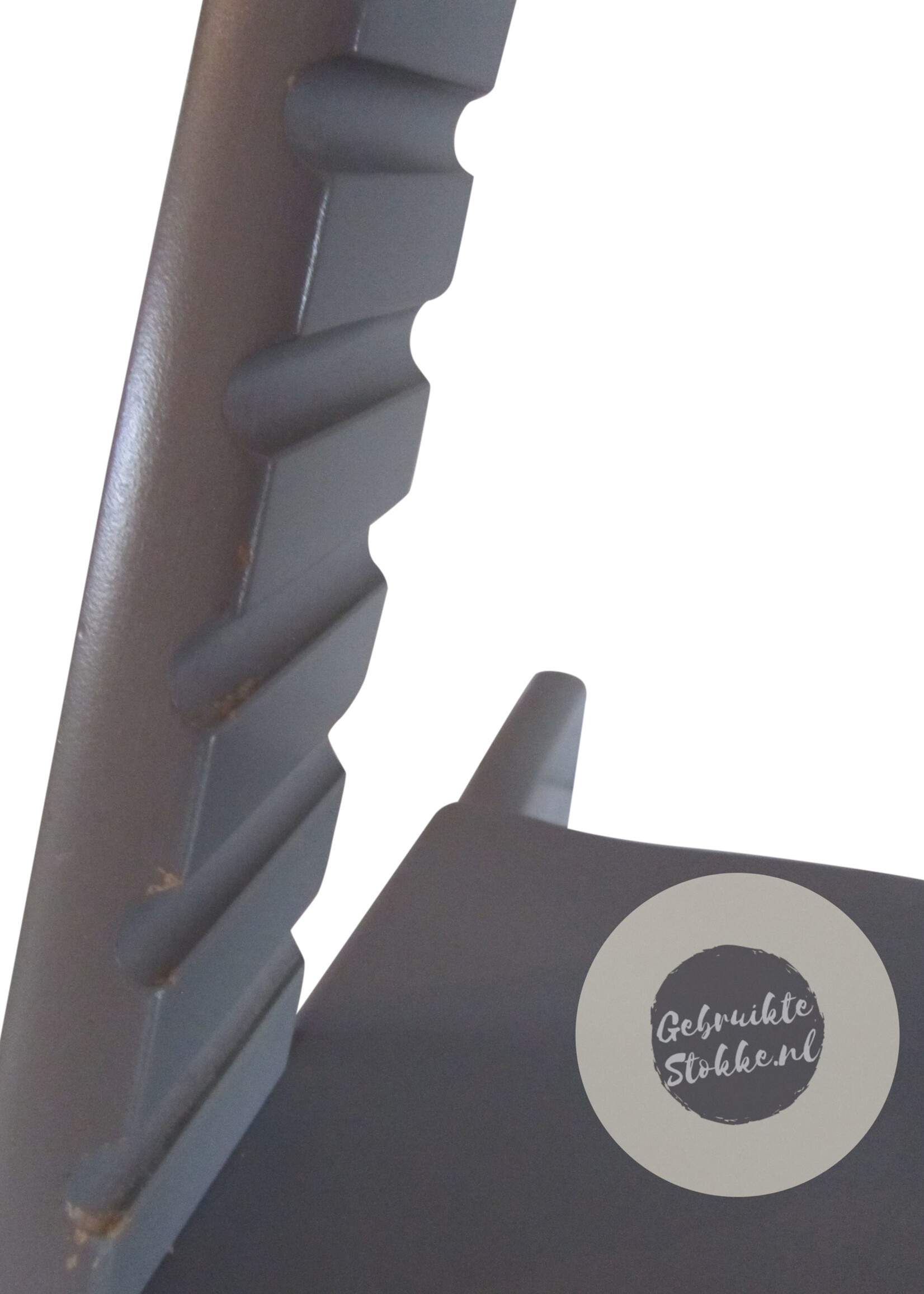Kinderstoel storm grey zichtbaar gebruikt