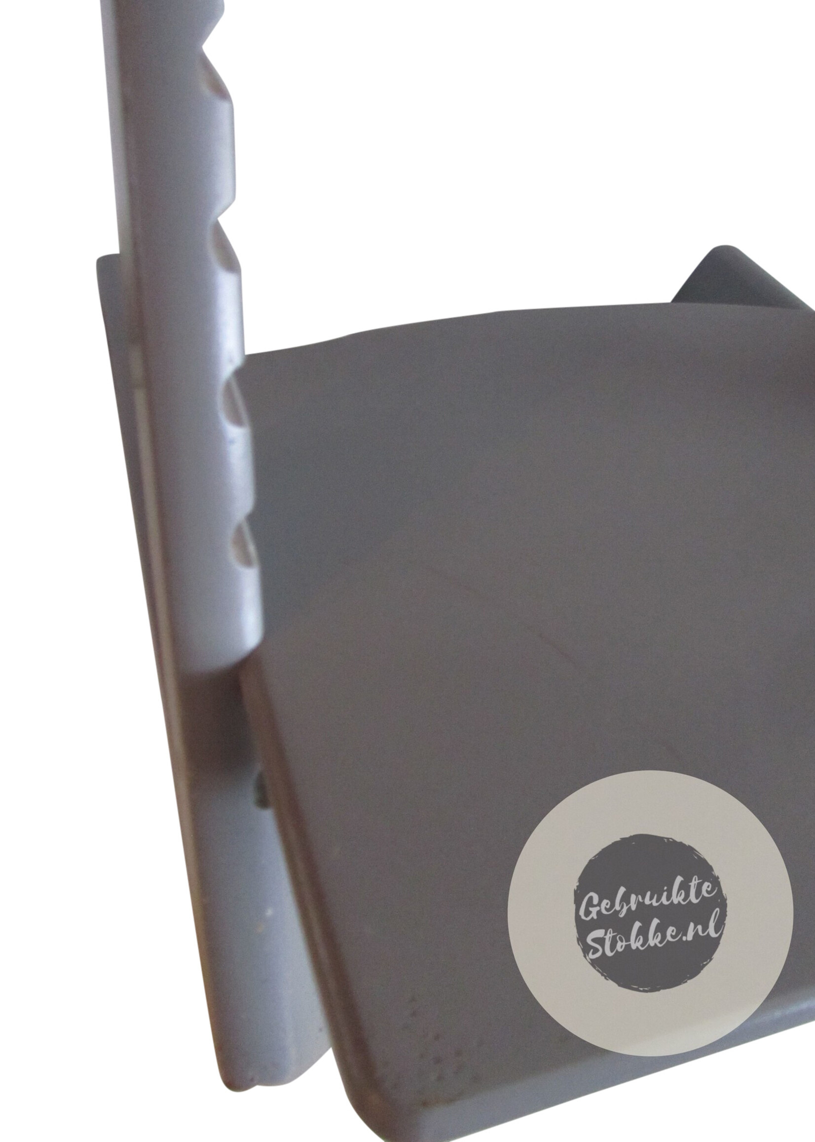 Kinderstoel storm grey zichtbaar gebruikt