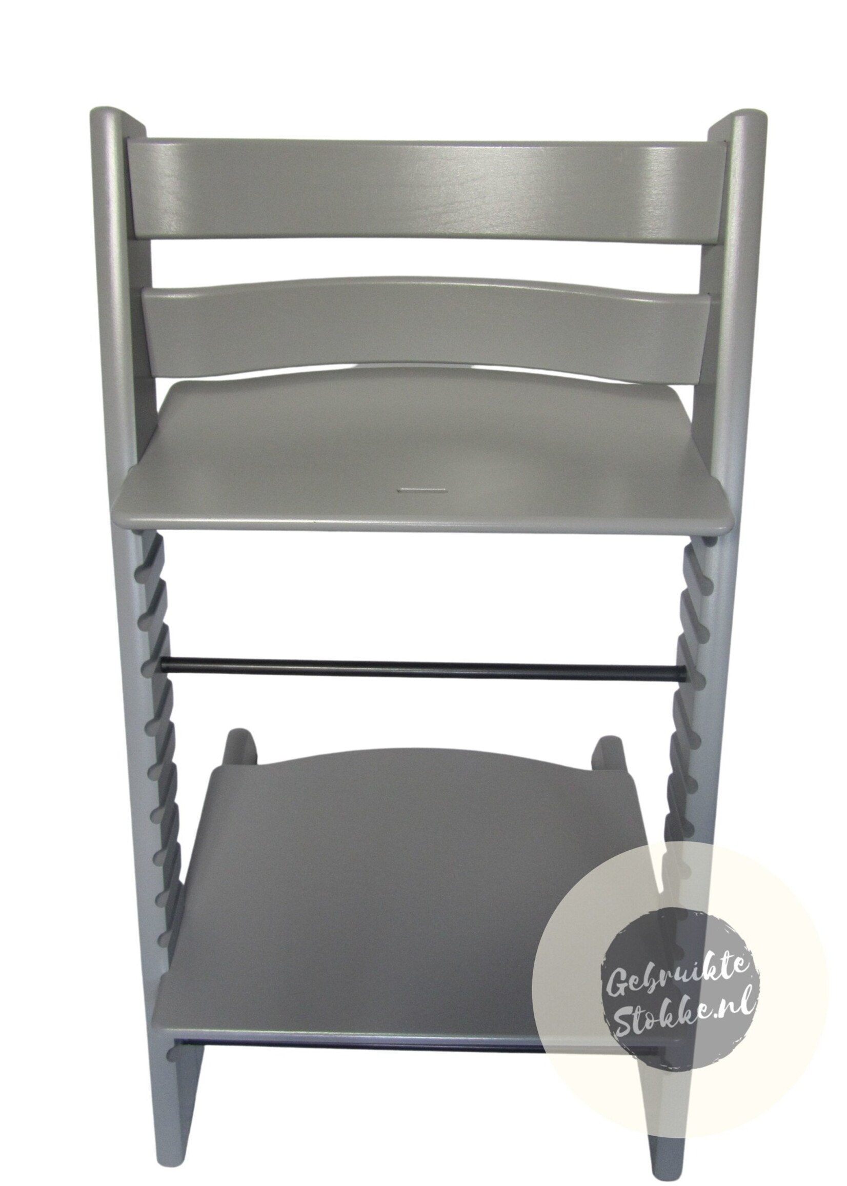 Stokke Tripp Trapp kinderstoel storm grey licht gebruikt