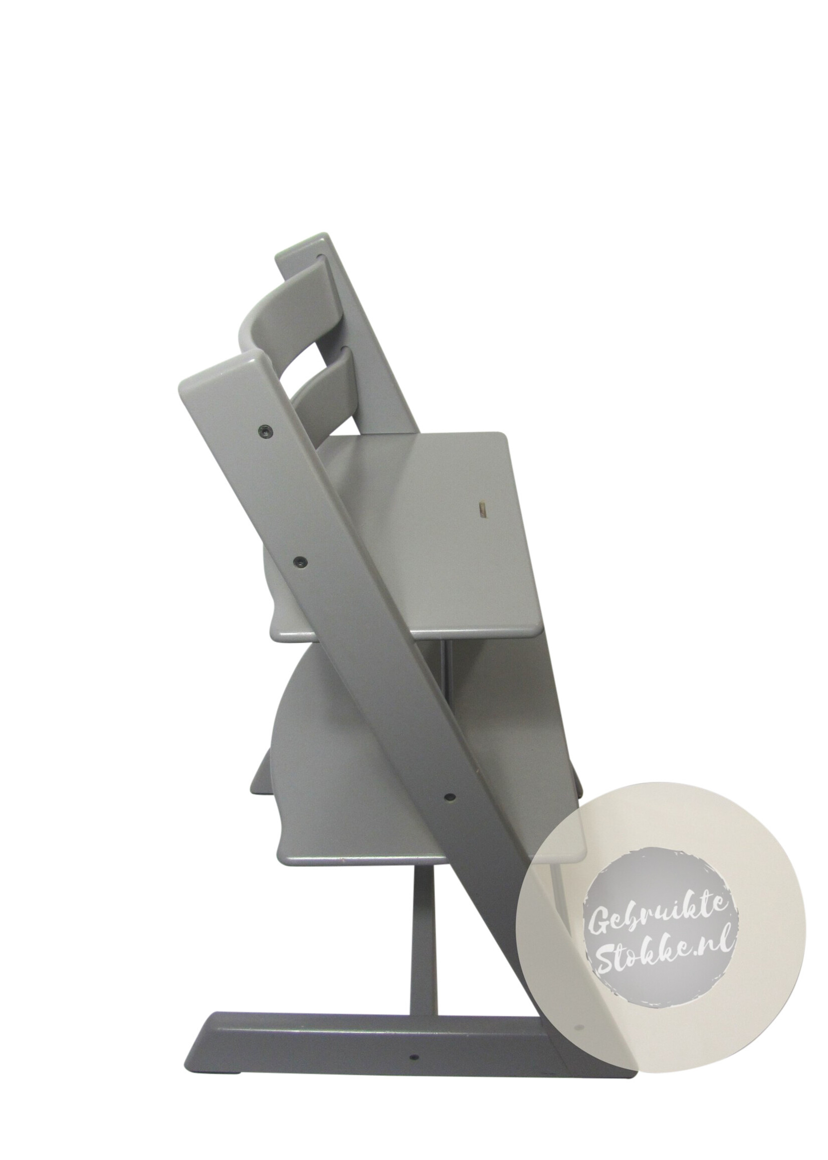 Stokke Tripp Trapp kinderstoel storm grey licht gebruikt