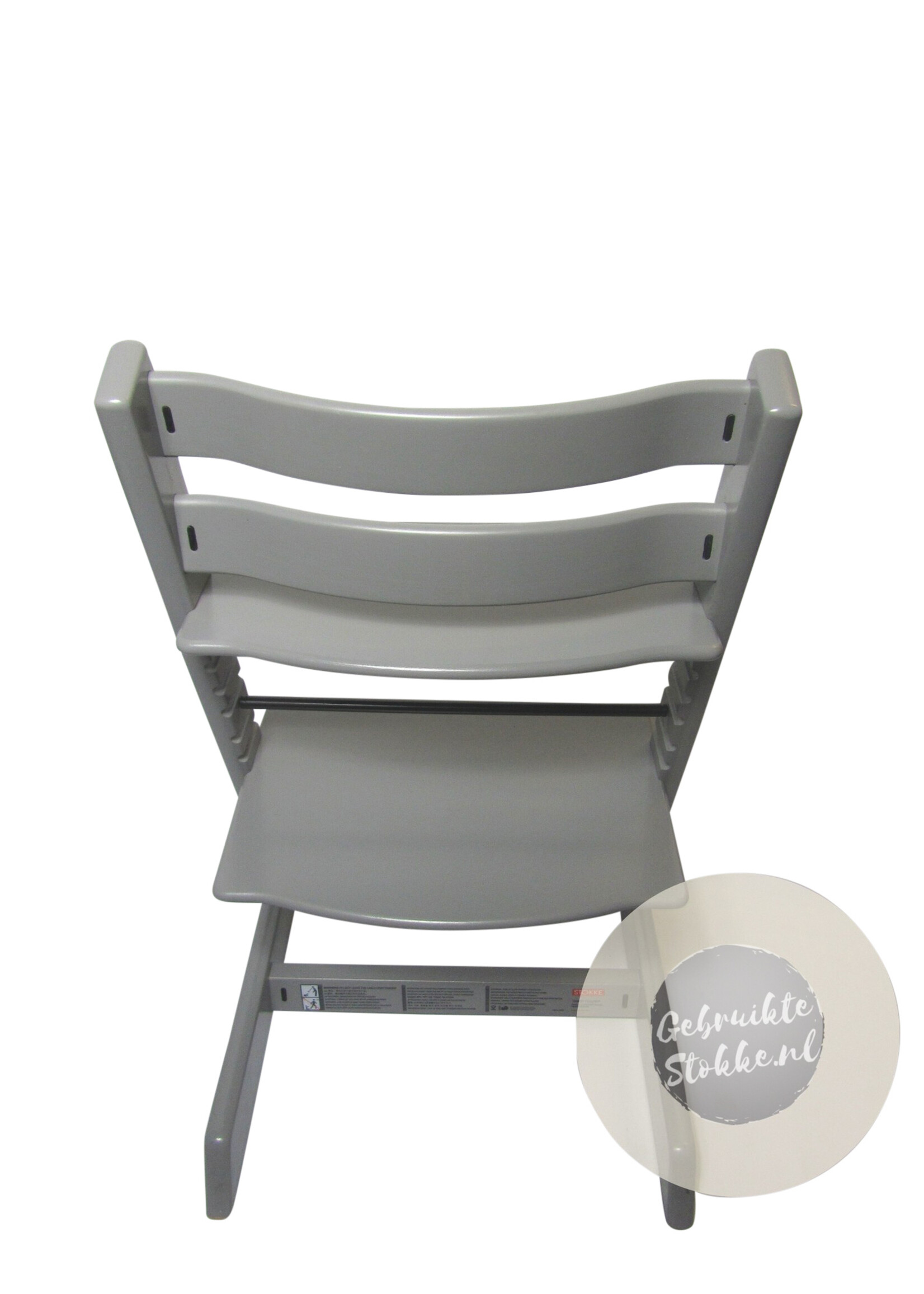 Stokke Tripp Trapp kinderstoel storm grey licht gebruikt
