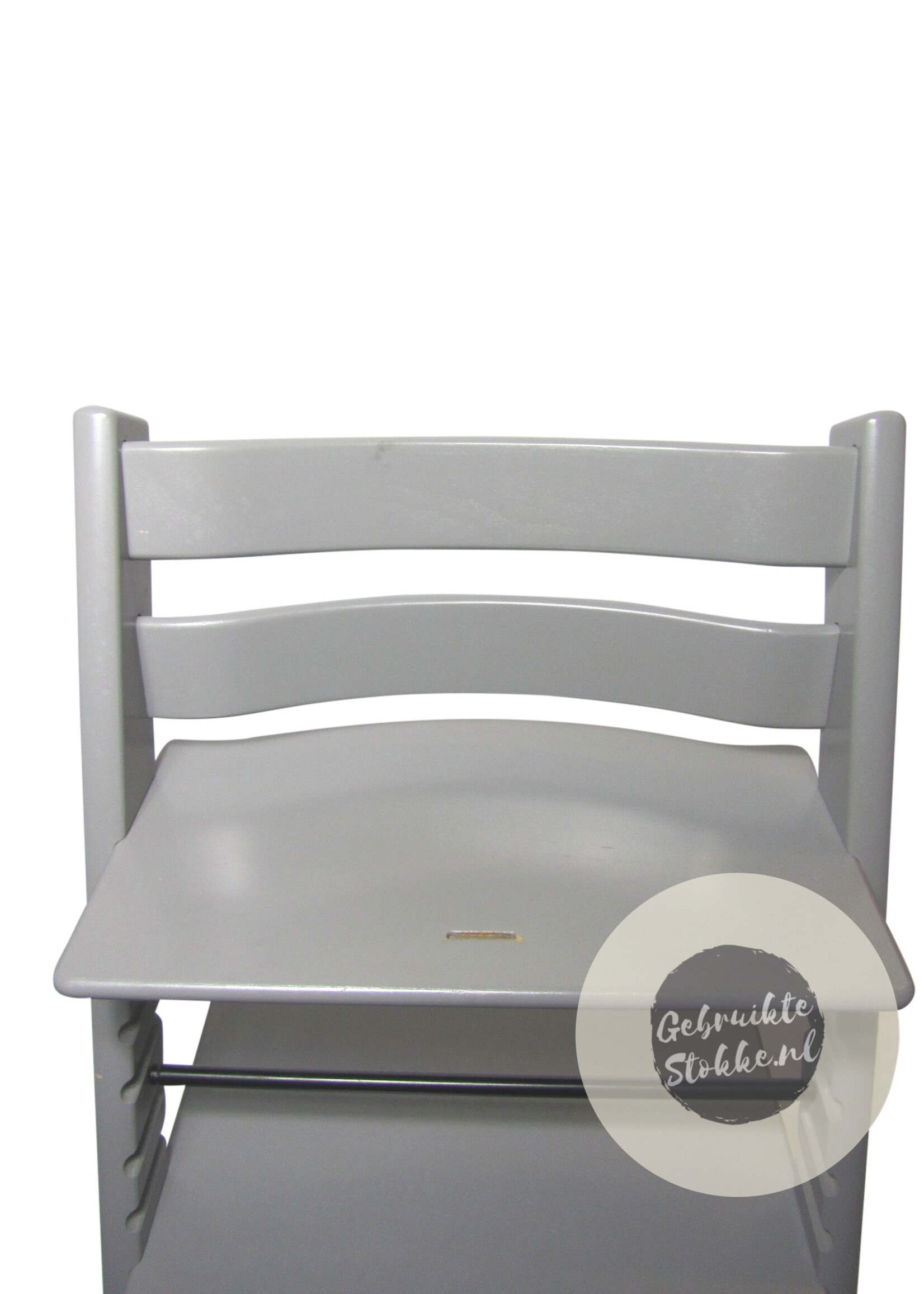 Stokke Tripp Trapp kinderstoel storm grey licht gebruikt
