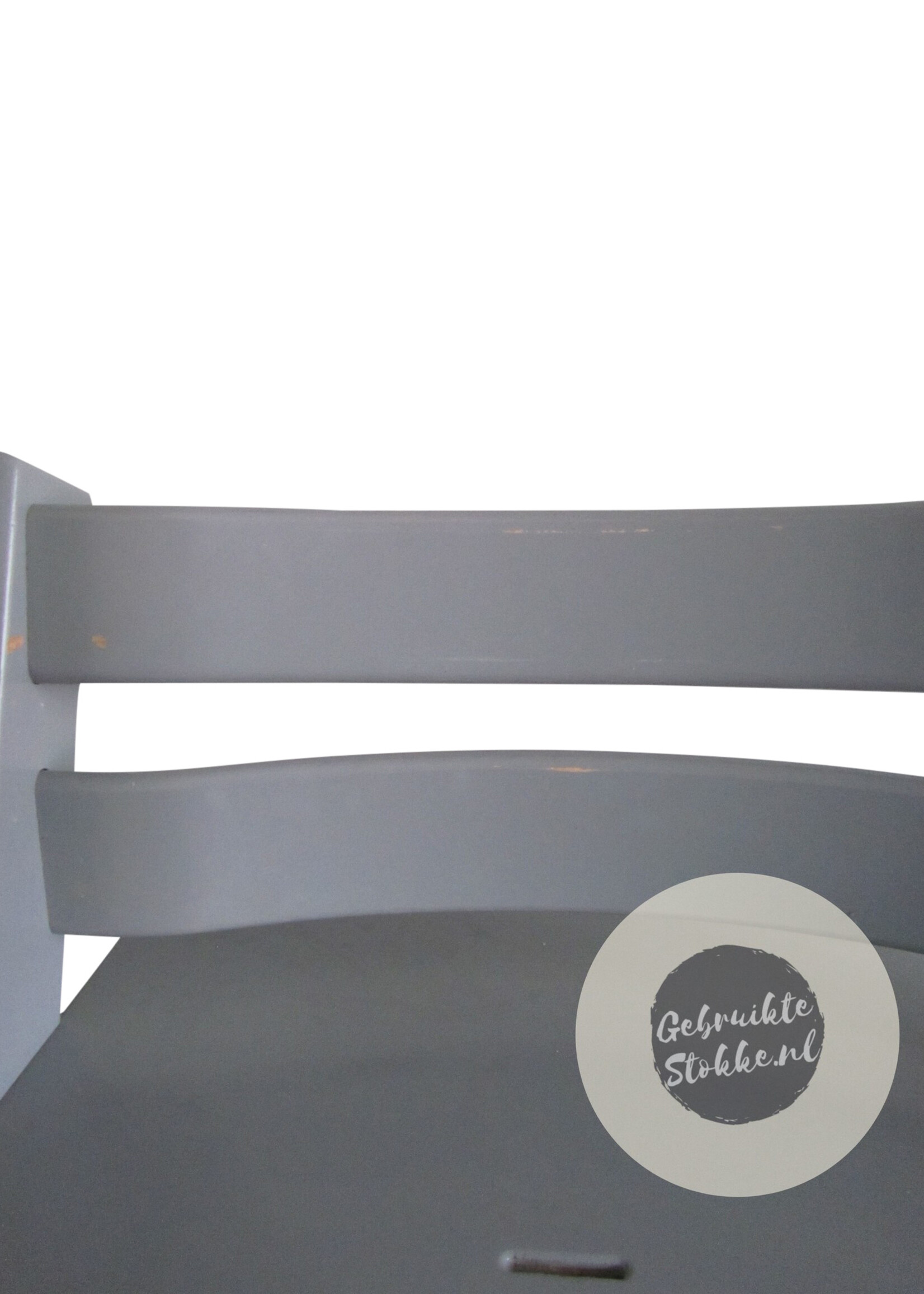 Stokke Tripp Trapp kinderstoel storm grey licht gebruikt
