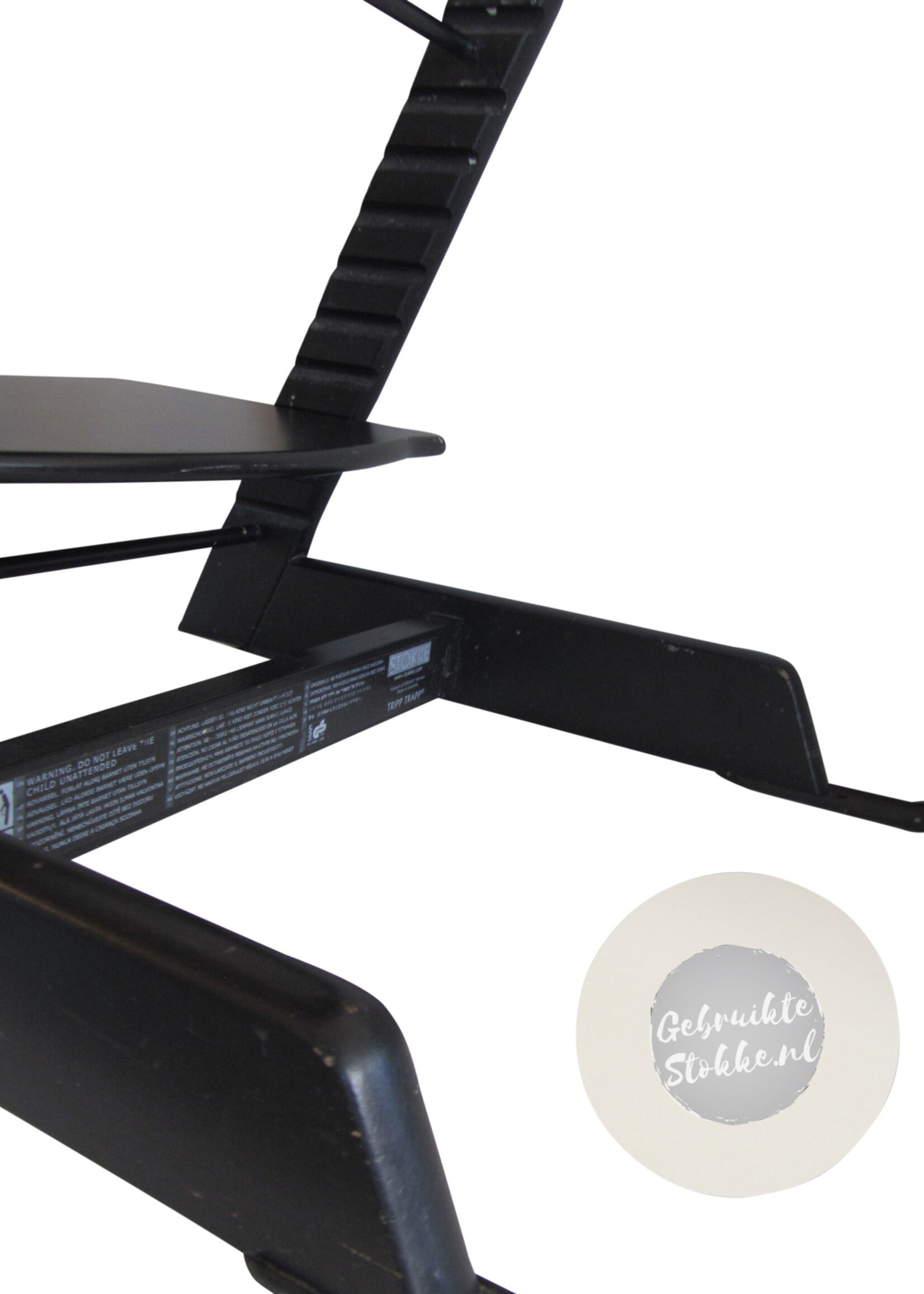 Stokke Tripp Trapp kinderstoel zwart