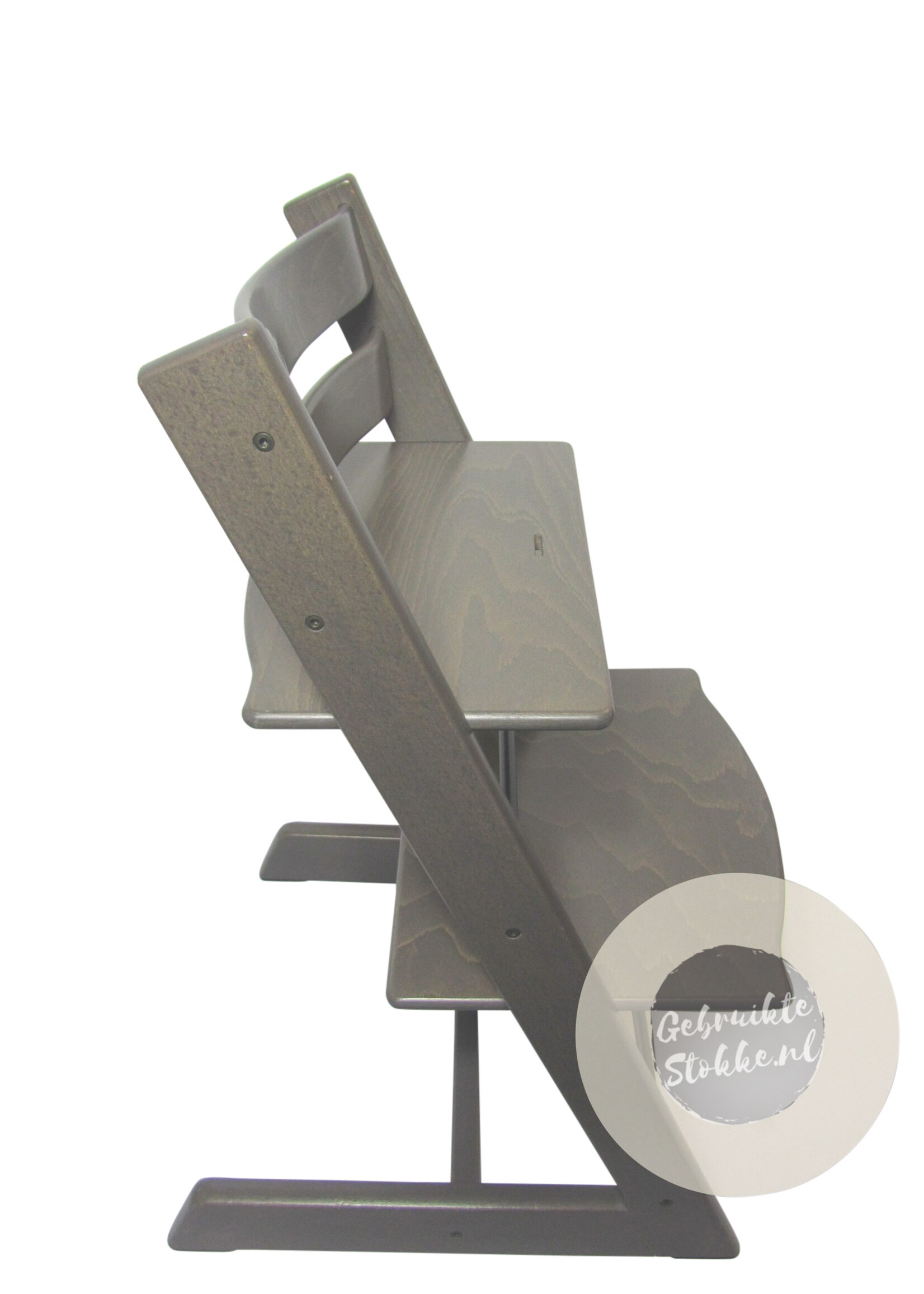 Stokke Tripp Trapp kinderstoel hazey grey licht gebruikt