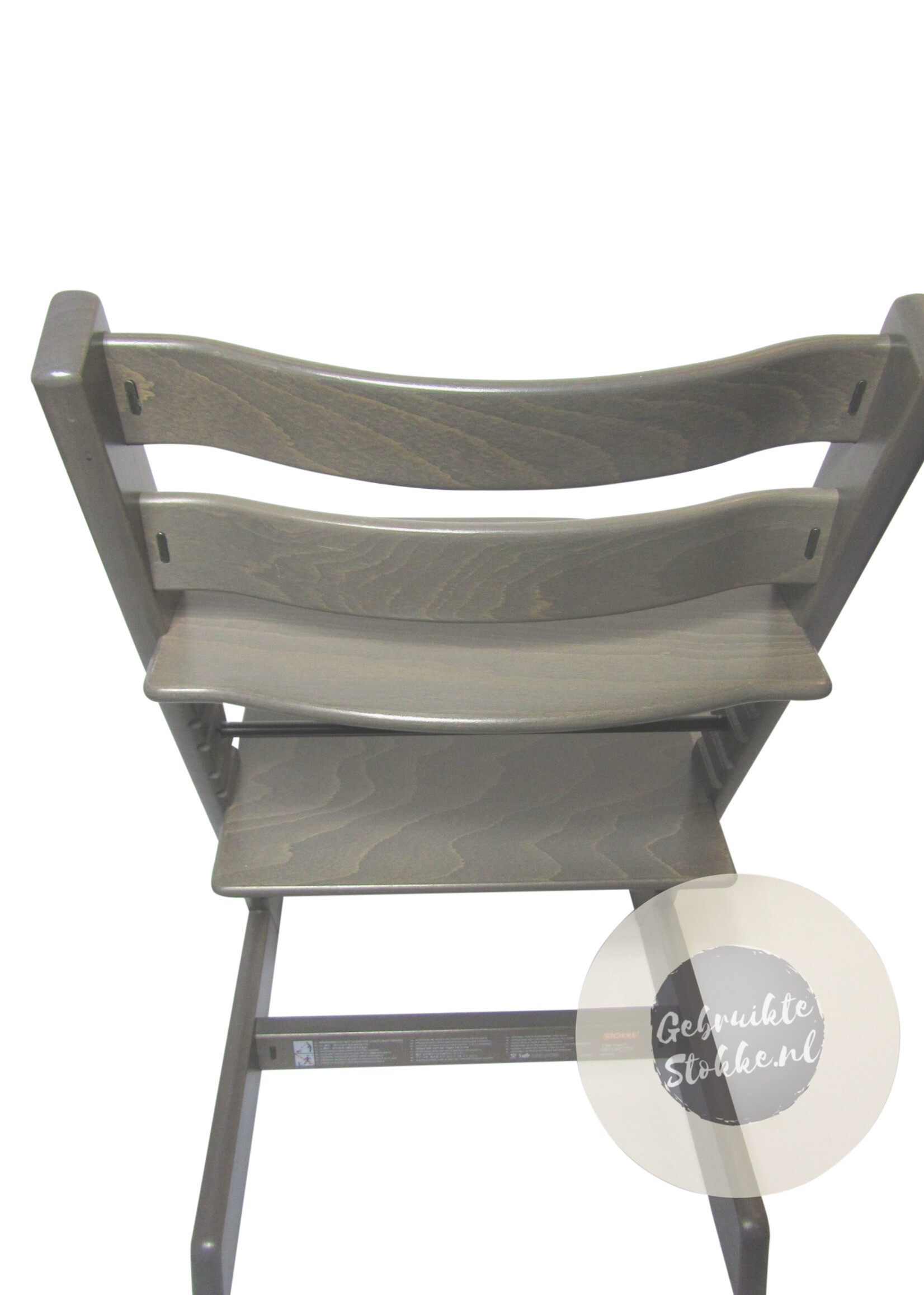 Stokke Tripp Trapp kinderstoel hazey grey licht gebruikt