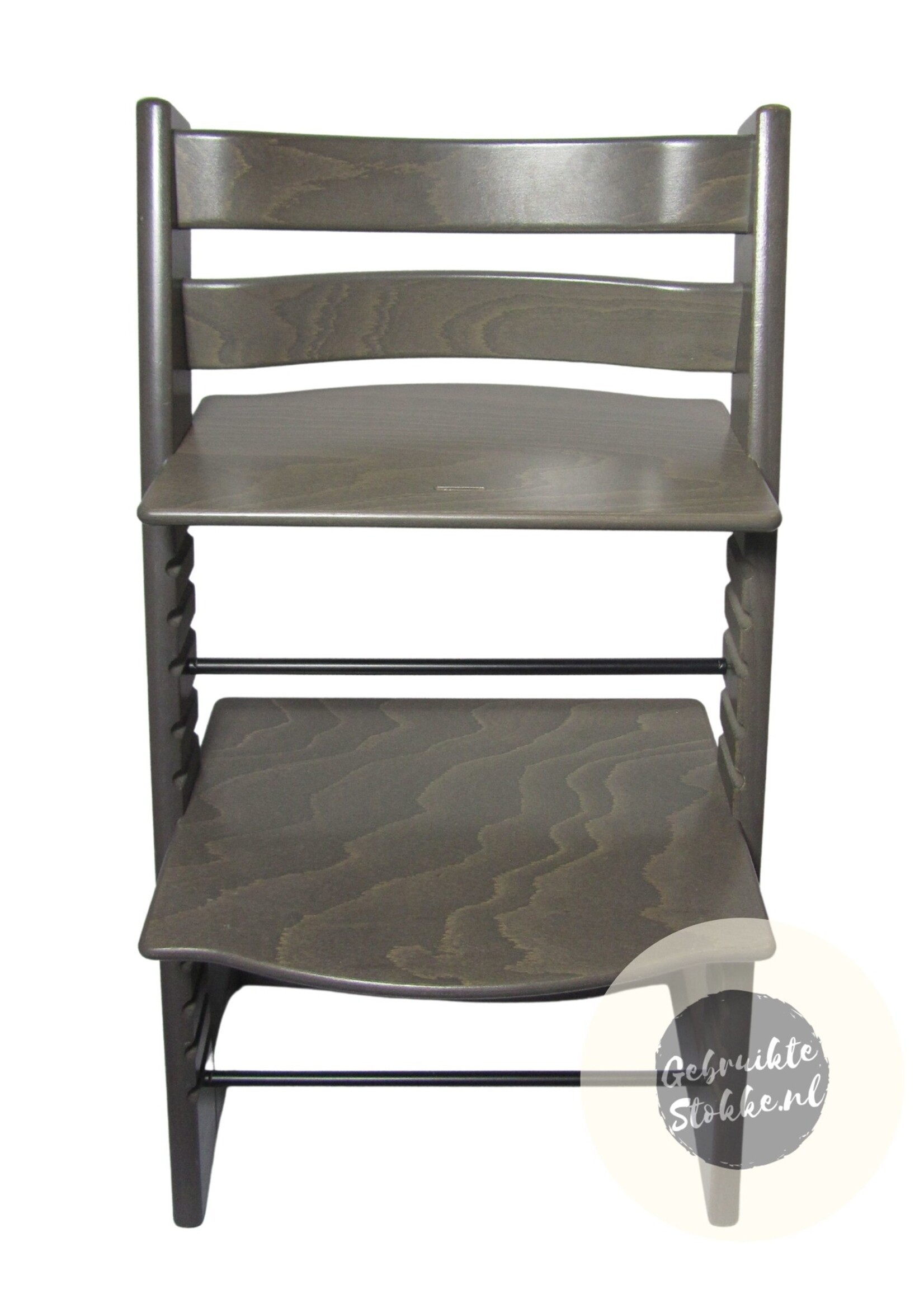 Stokke Tripp Trapp kinderstoel hazey grey licht gebruikt