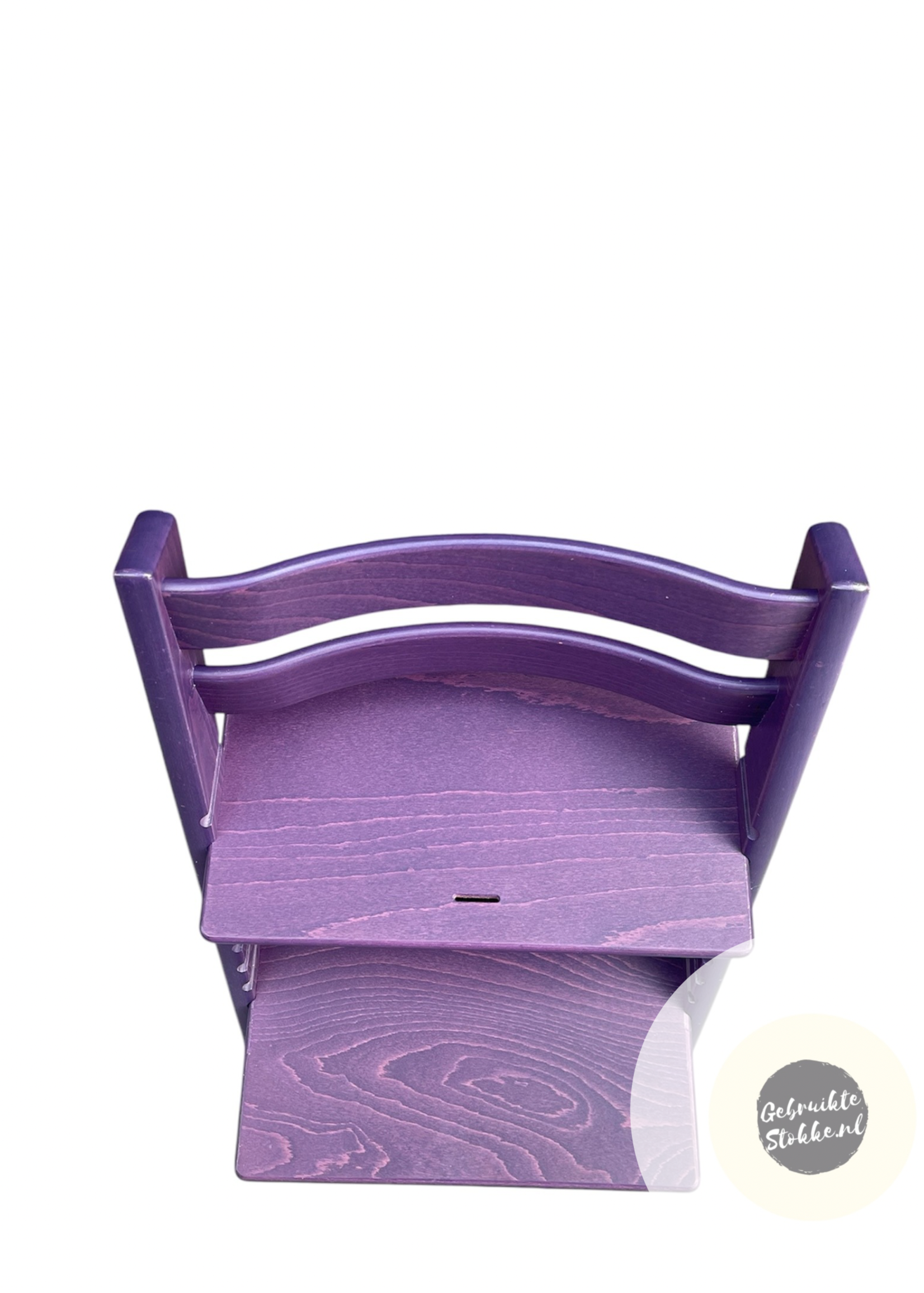Stokke Tripp Trapp kinderstoel plum purple licht gebruikt
