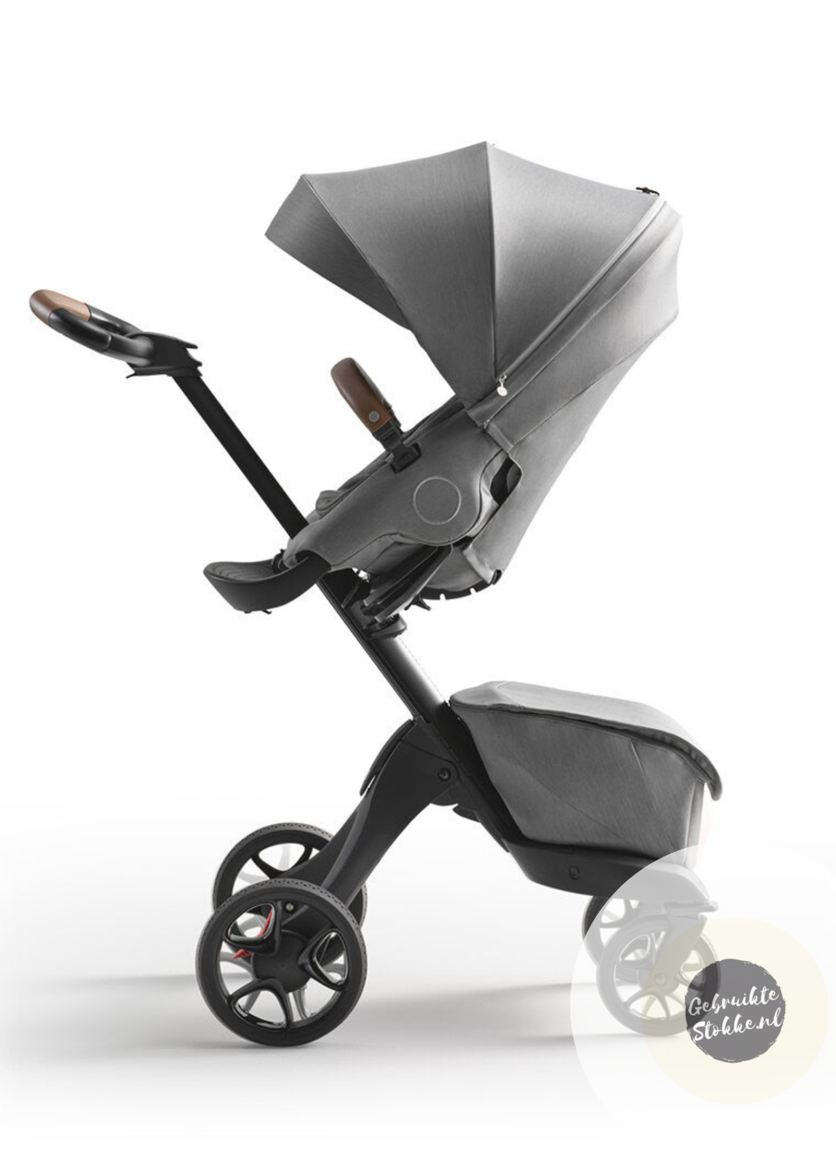 Stokke Xplory X modern grijs met reiswieg