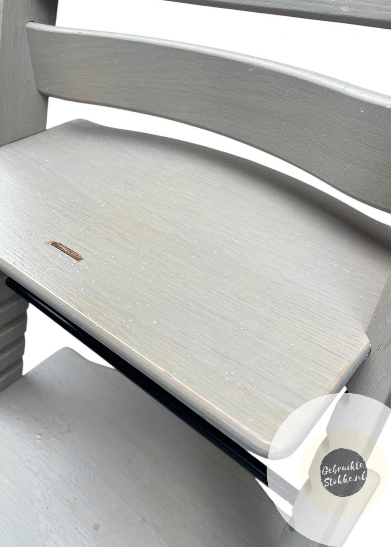 Stokke Tripp Trapp oak greywash licht gebruikt