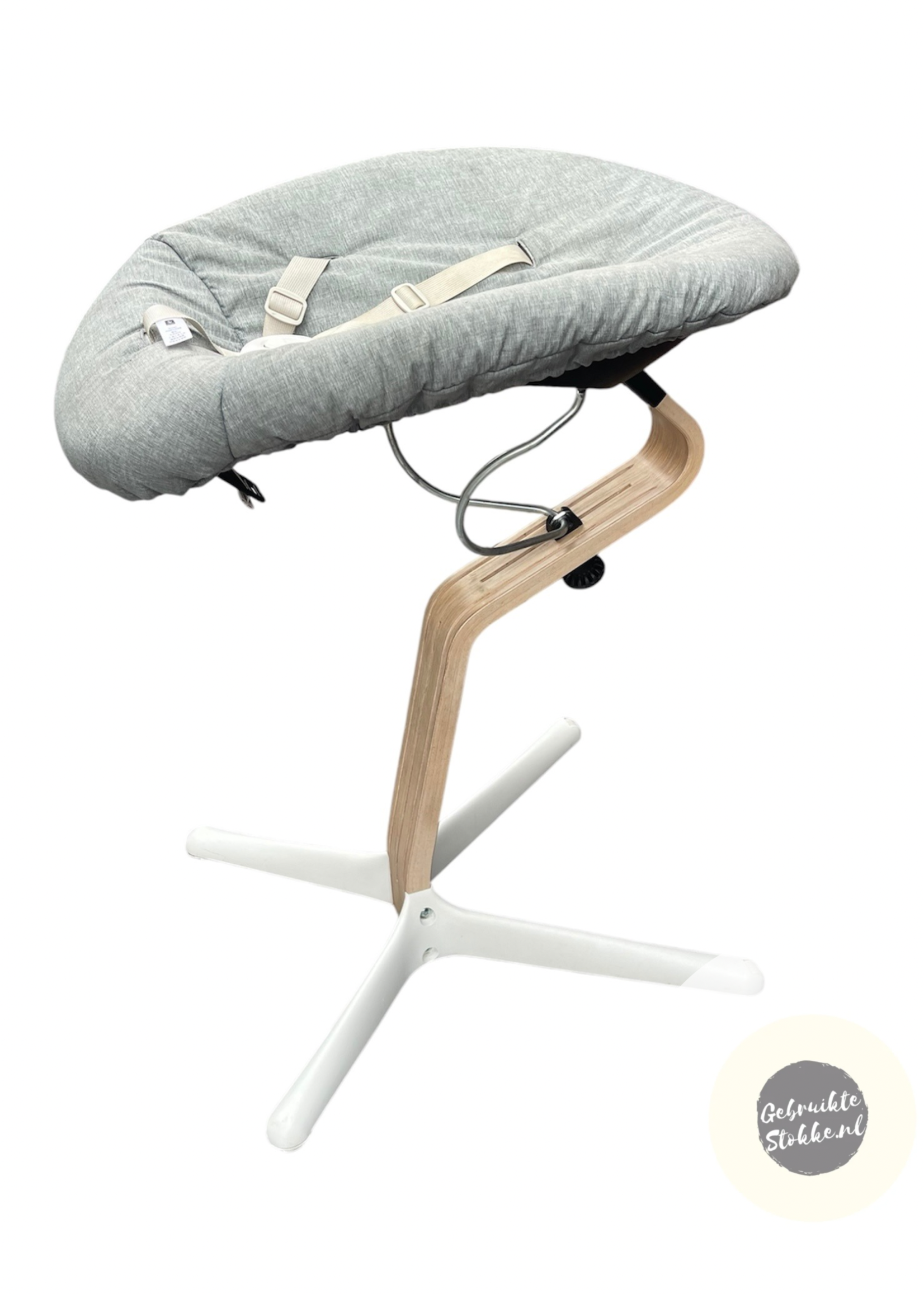 Stokke Nomi kinderstoel zwart/beuken complete set