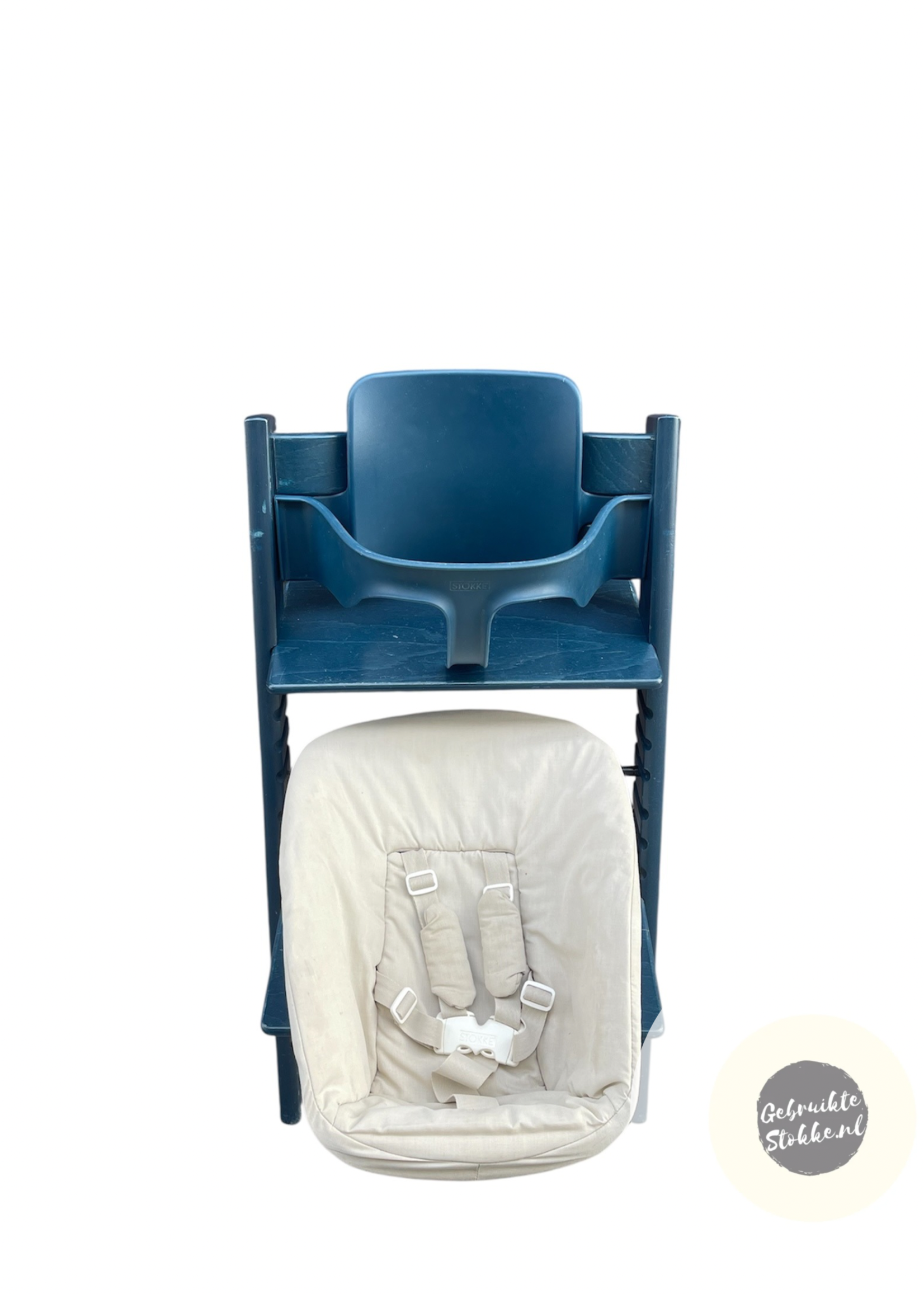 Stokke Tripp Trapp kinderstoel midnight blue compleet