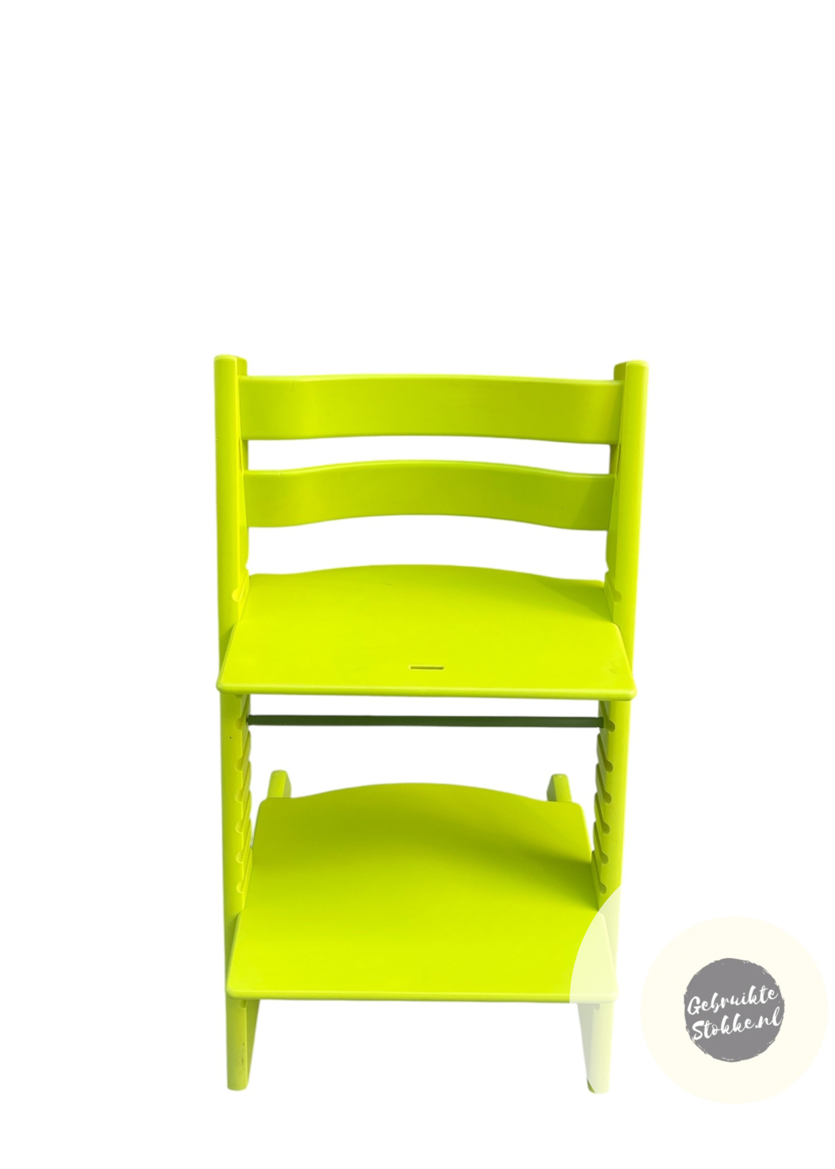 Stokke Tripp Trapp kinderstoel lime green compleet