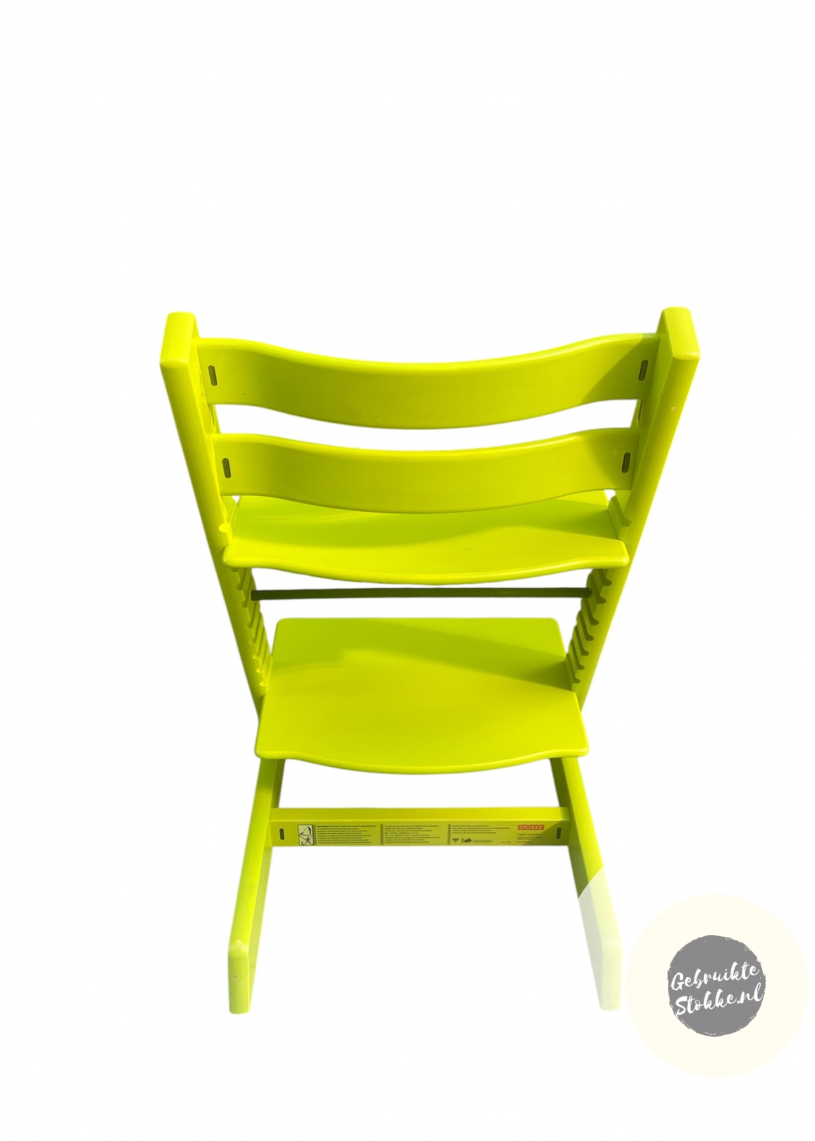 Stokke Tripp Trapp kinderstoel lime green compleet