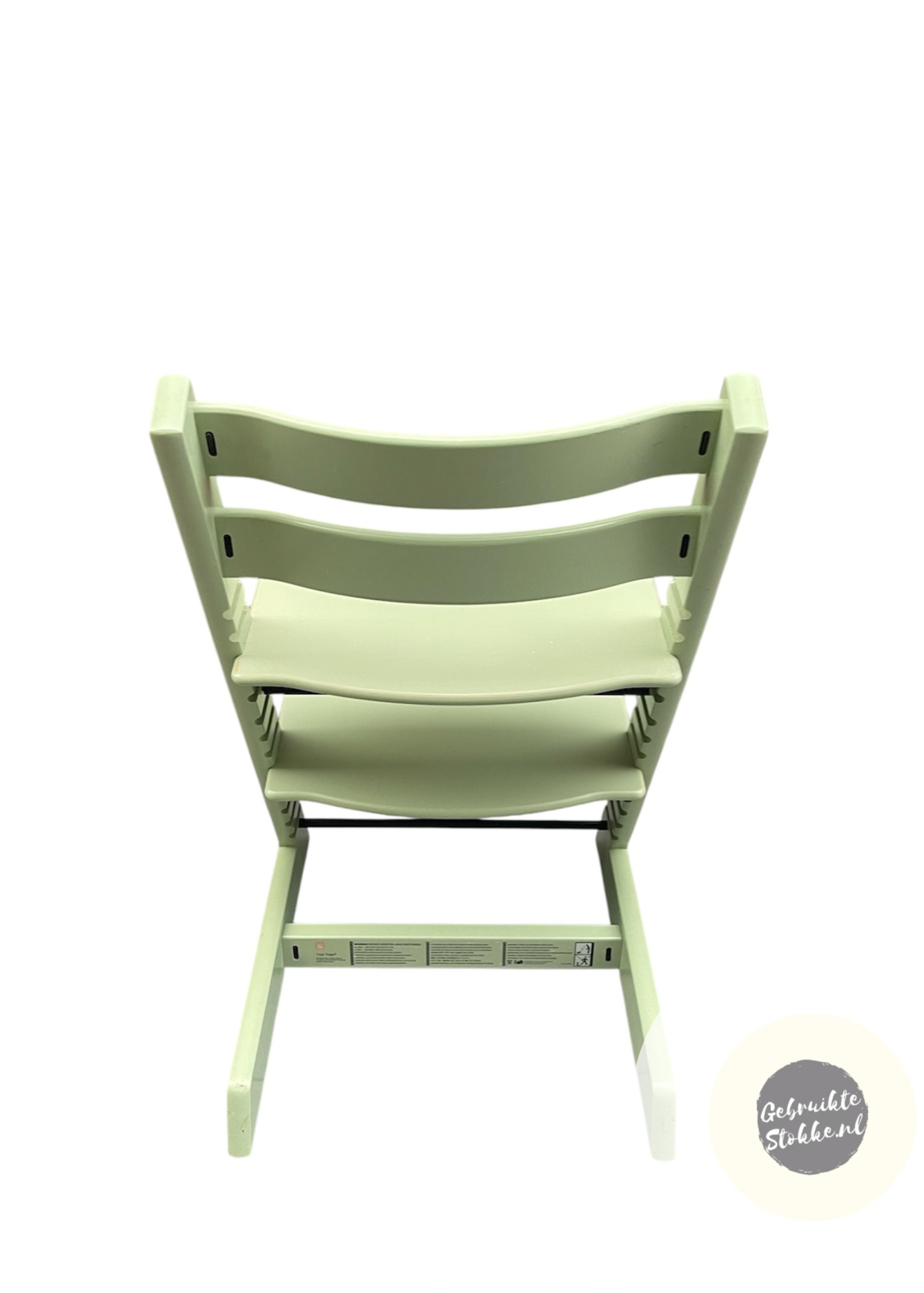 Stokke Tripp Trapp kinderstoel moss green licht gebruikt