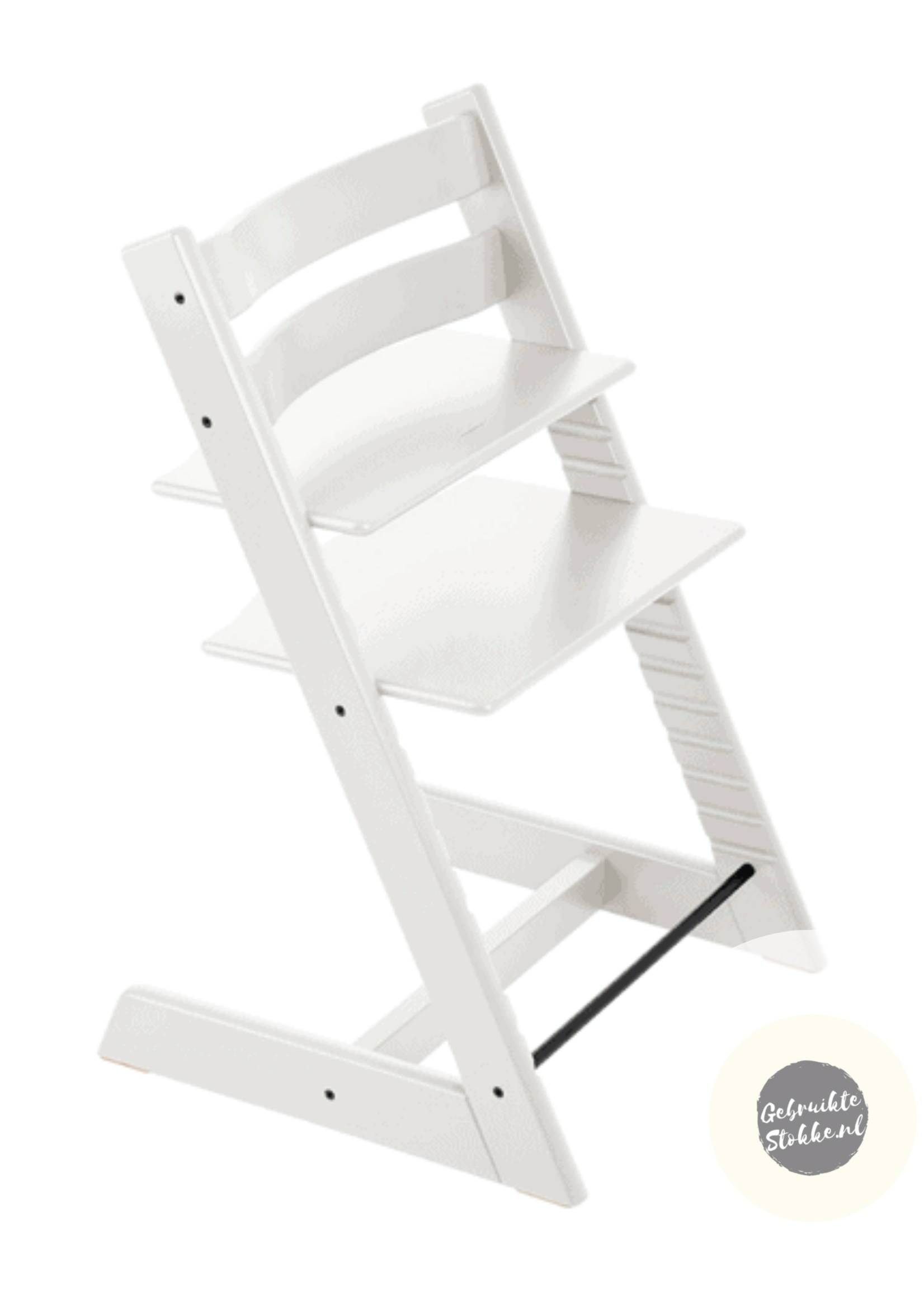 Stokke Tripp Trapp kinderstoel wit zo goed als nieuw
