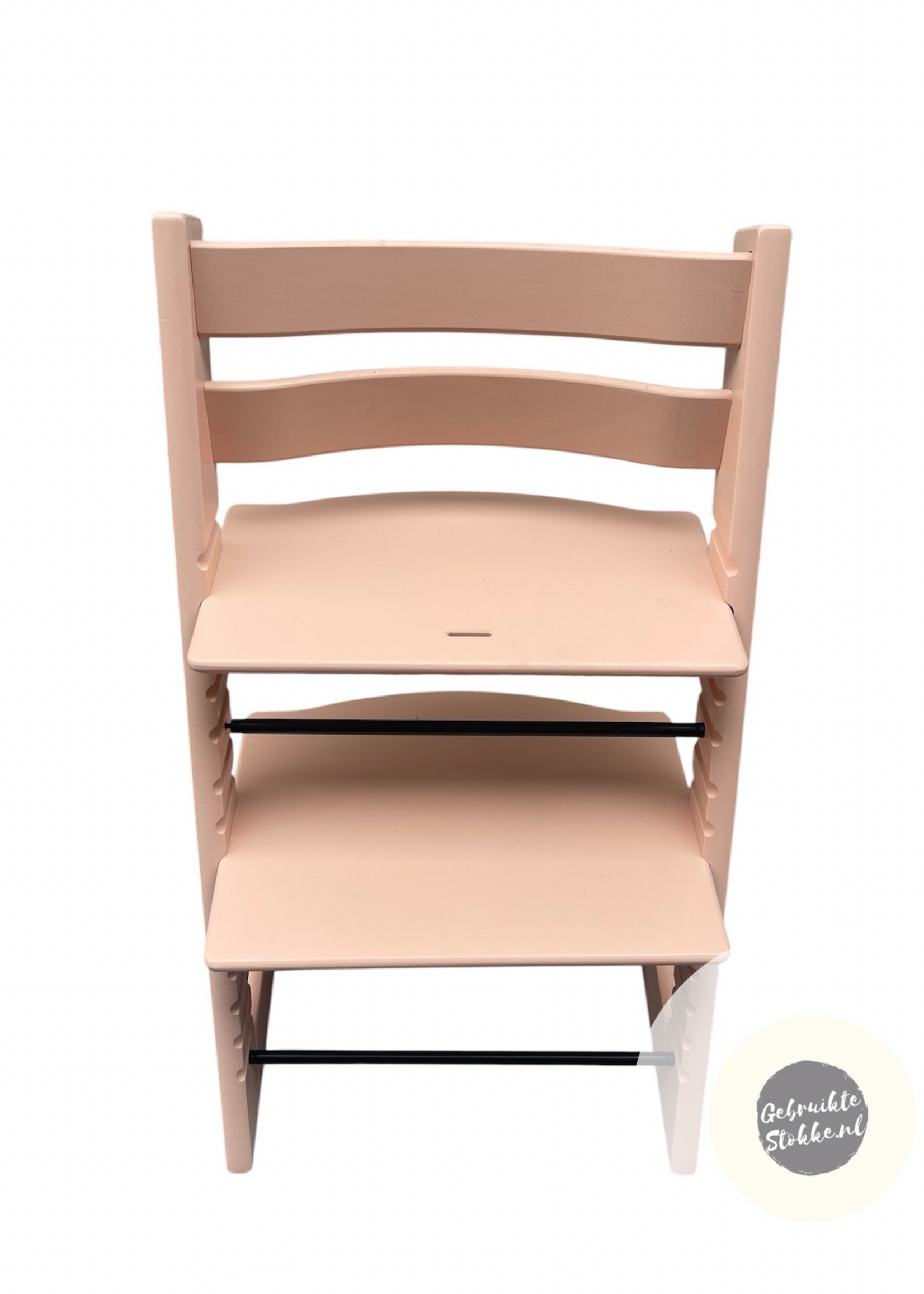 Stokke Tripp Trapp kinderstoel serene pink licht gebruikt