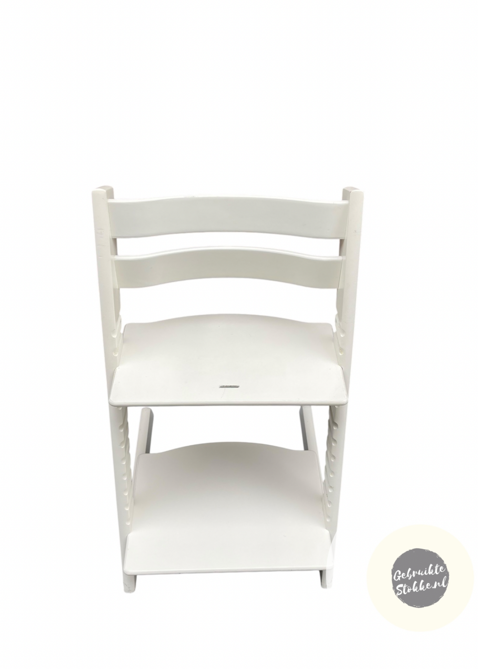 Stokke Tripp Trapp kinderstoel wit licht gebruikt