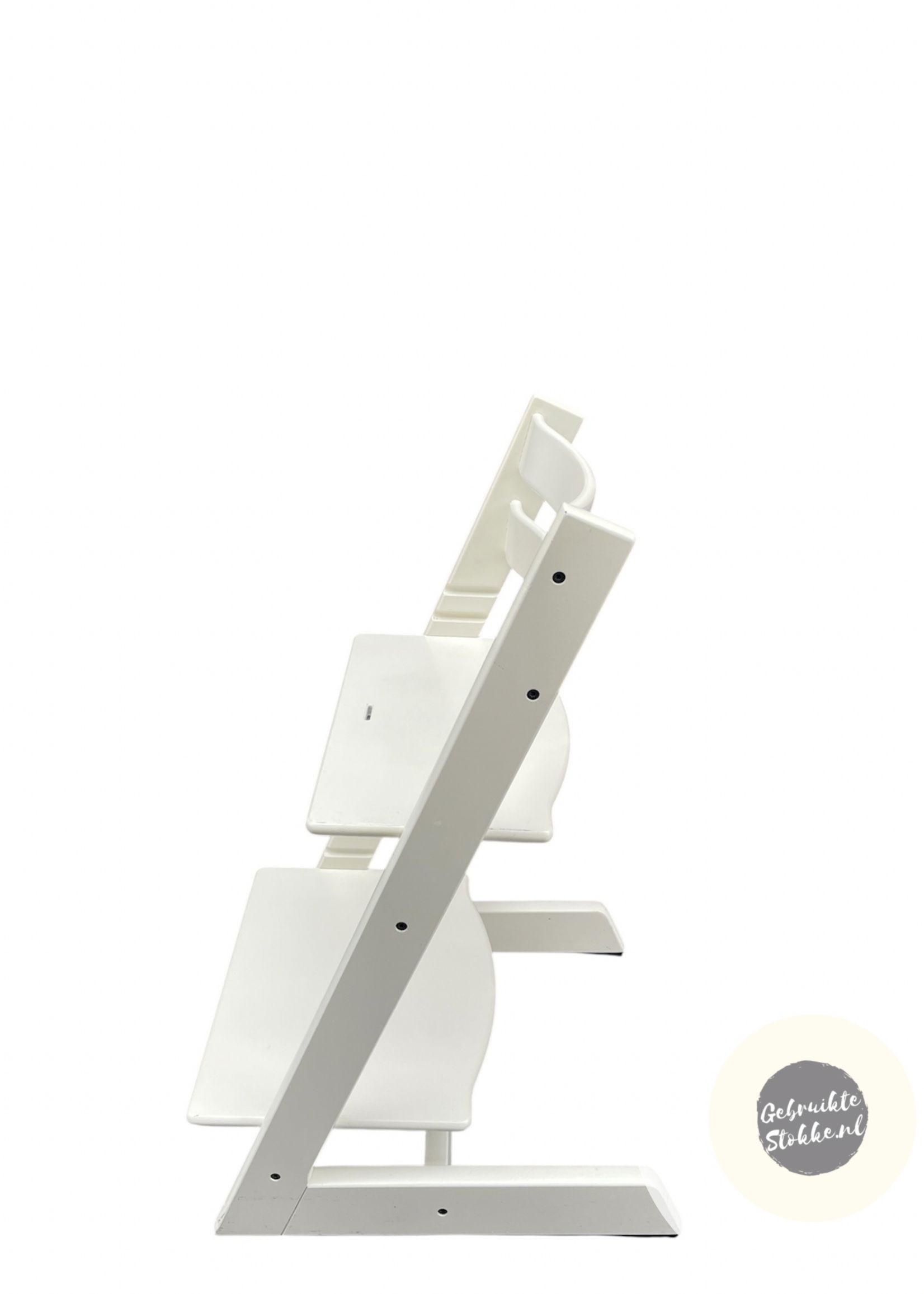 Stokke Tripp Trapp kinderstoel wit licht gebruikt