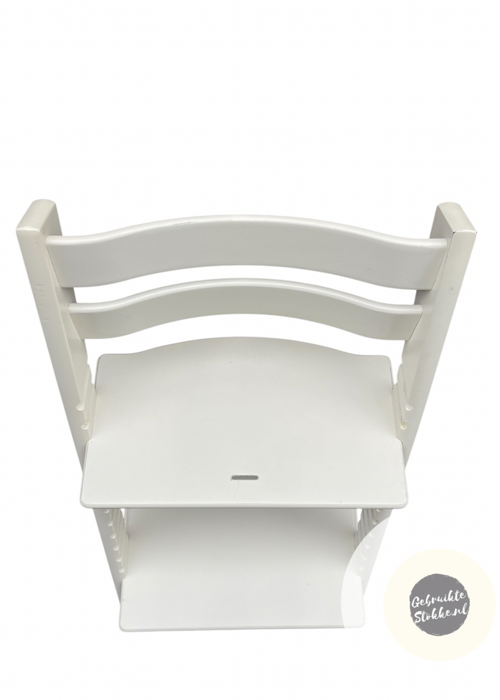 Stokke Tripp Trapp kinderstoel wit licht gebruikt