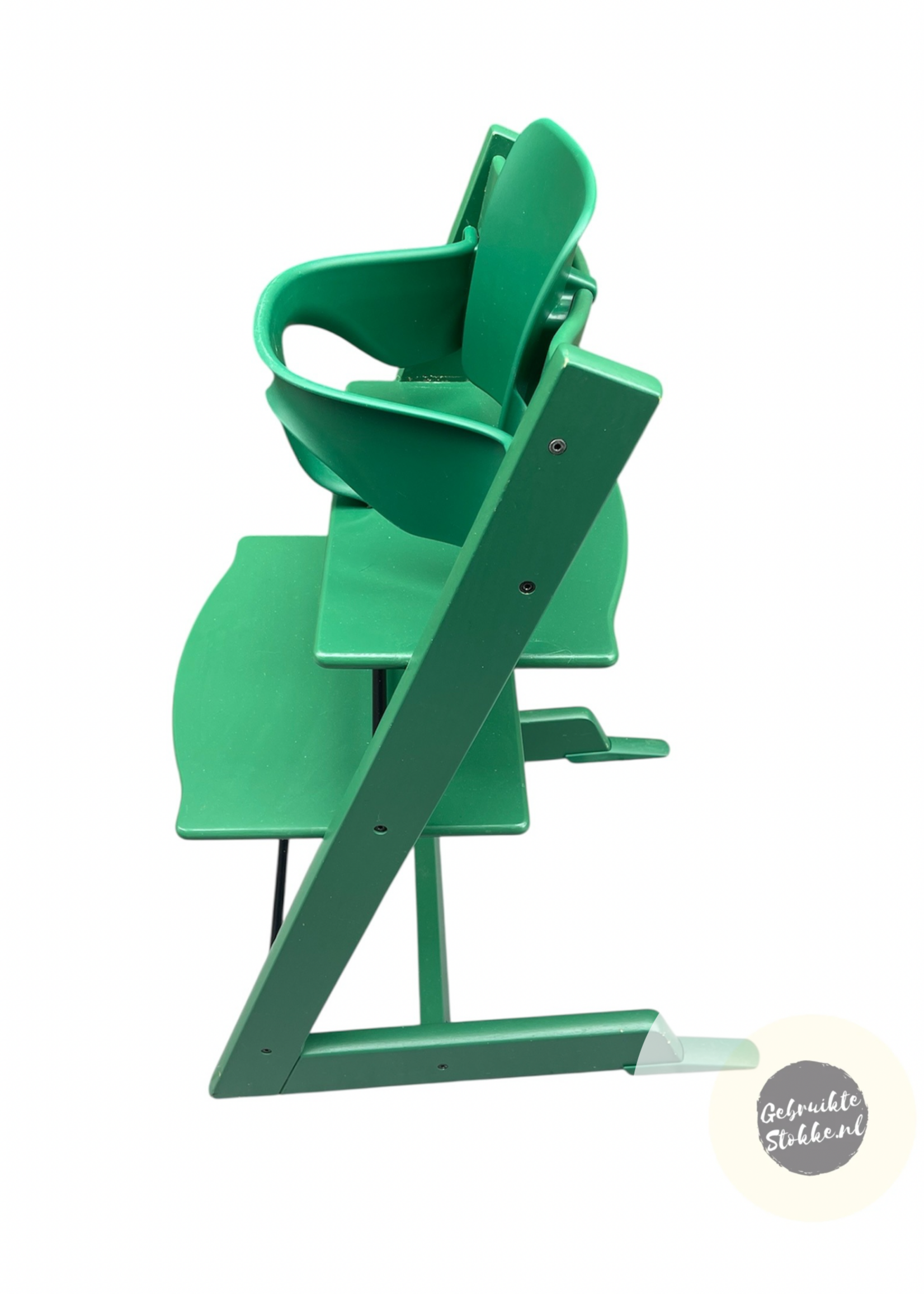 Stokke Tripp Trapp kinderstoel groen compleet