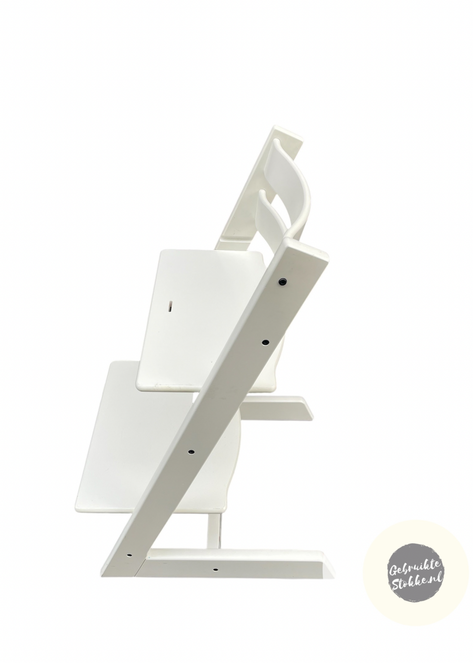 Stokke Tripp Trapp kinderstoel wit zo goed als nieuw