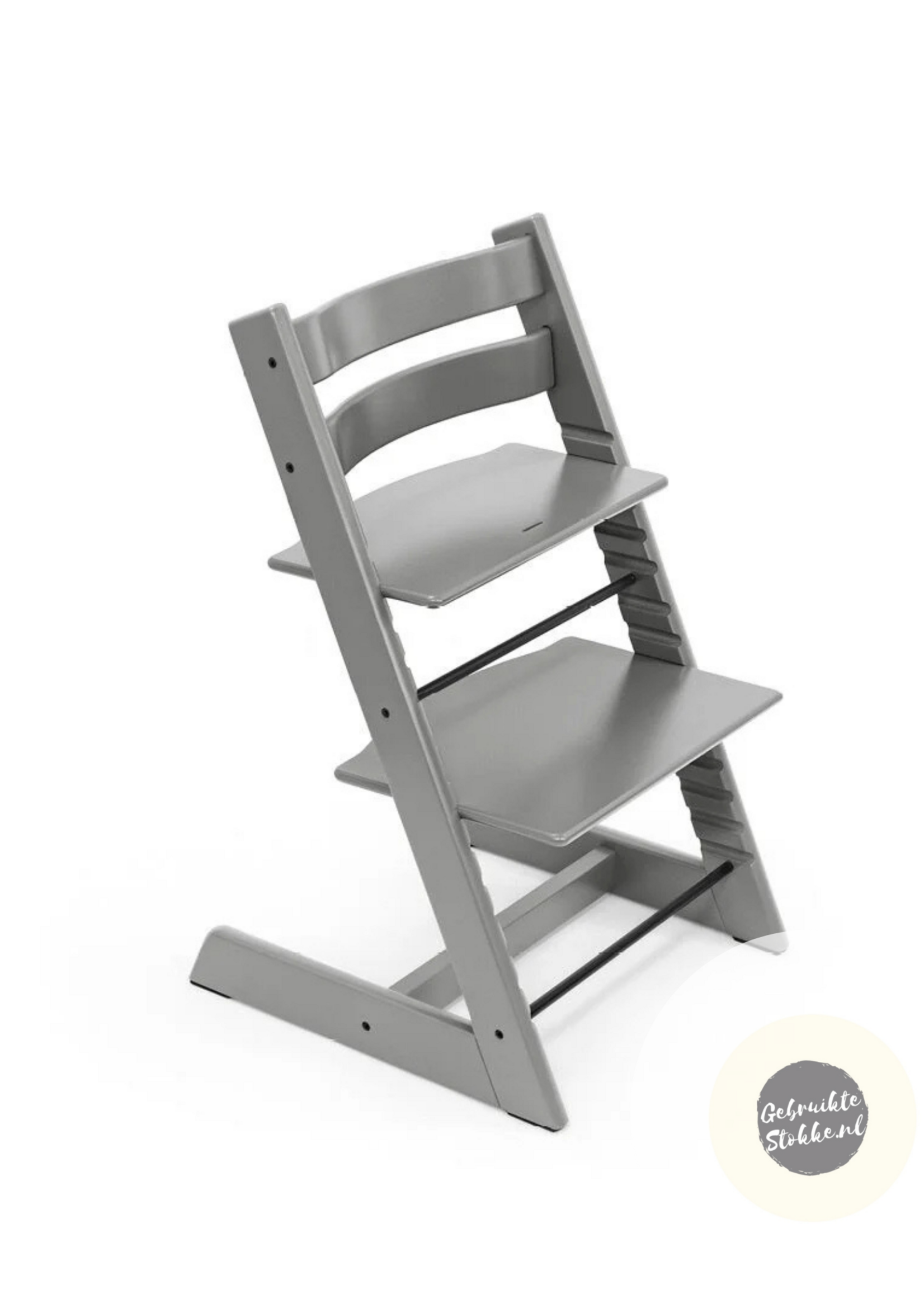 Stokke Tripp Trapp kinderstoel storm grey zo goed als nieuw