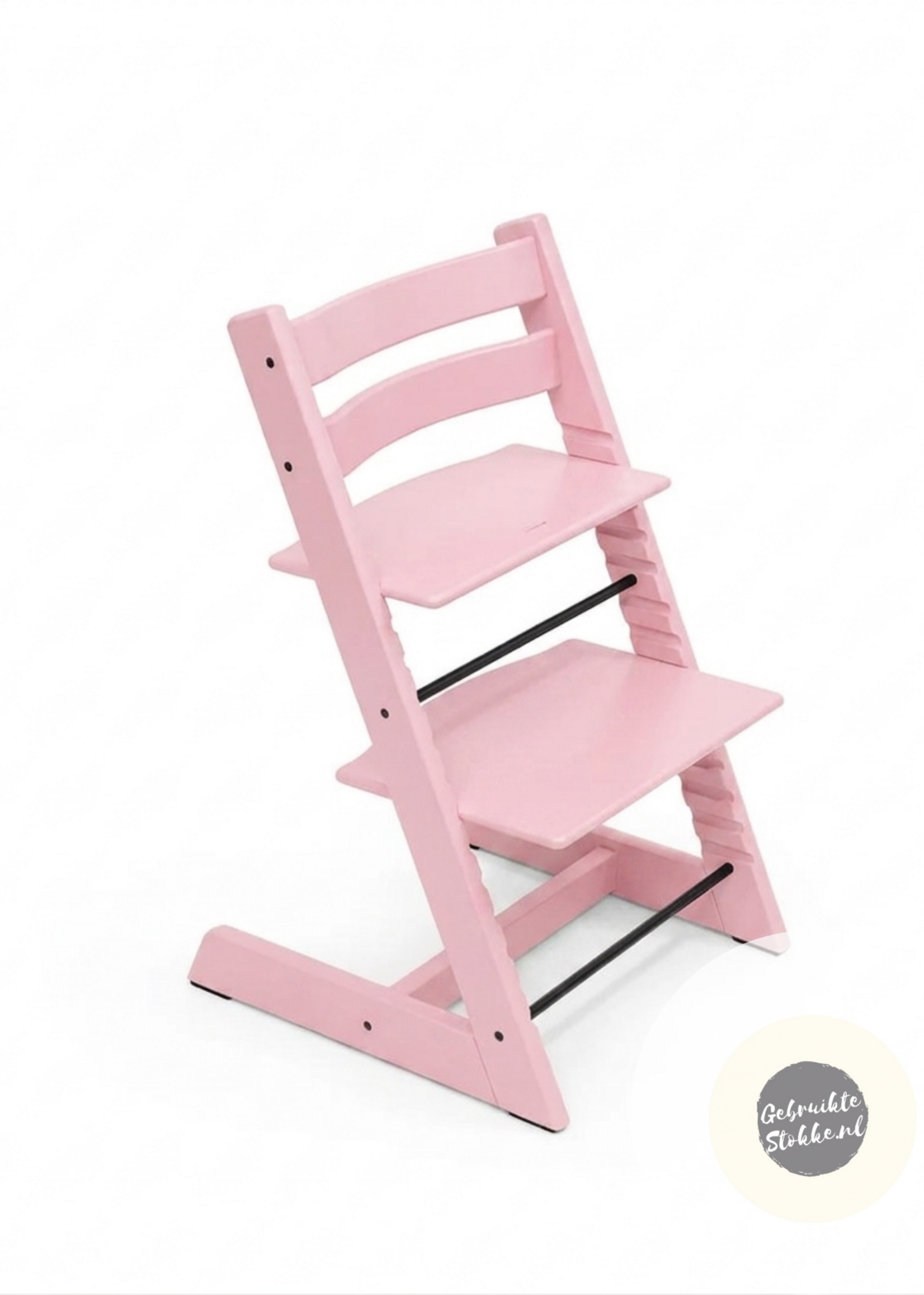 Stokke Tripp Trapp kinderstoel pink licht gebruikt