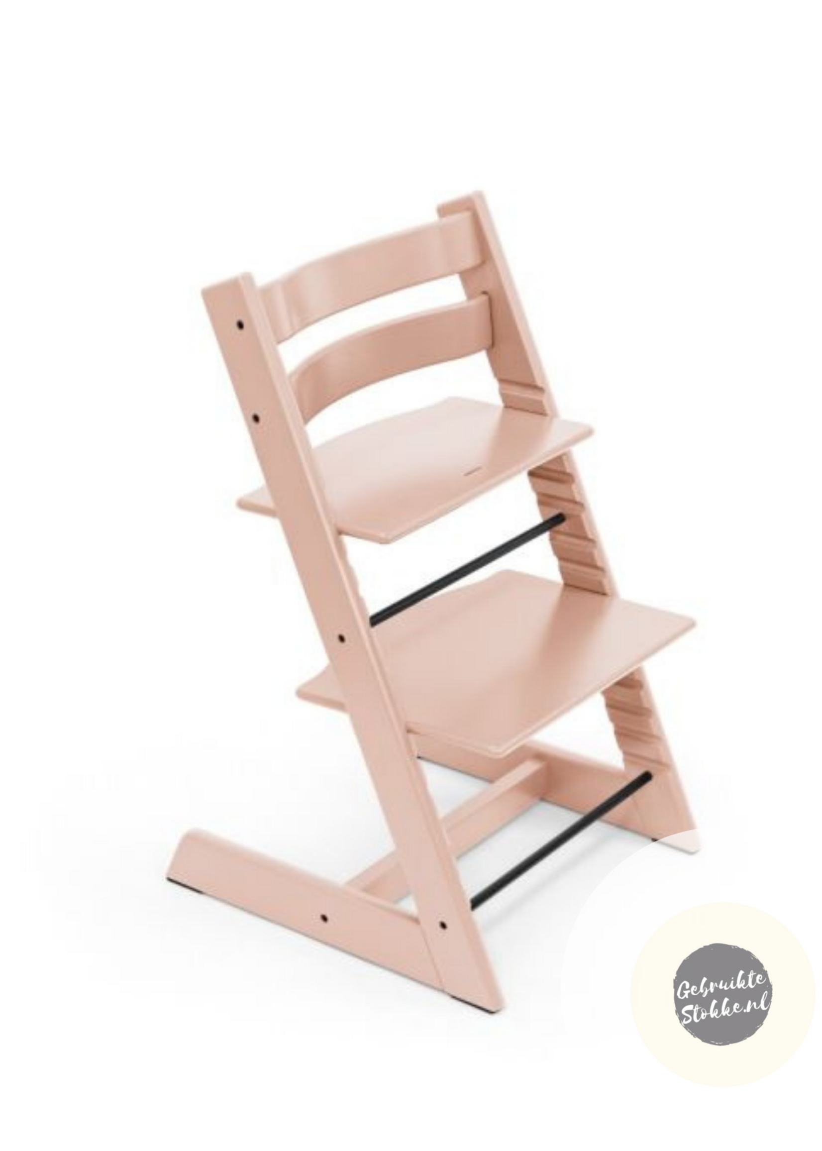 Stokke Tripp Trapp kinderstoel serene pink licht gebruikt