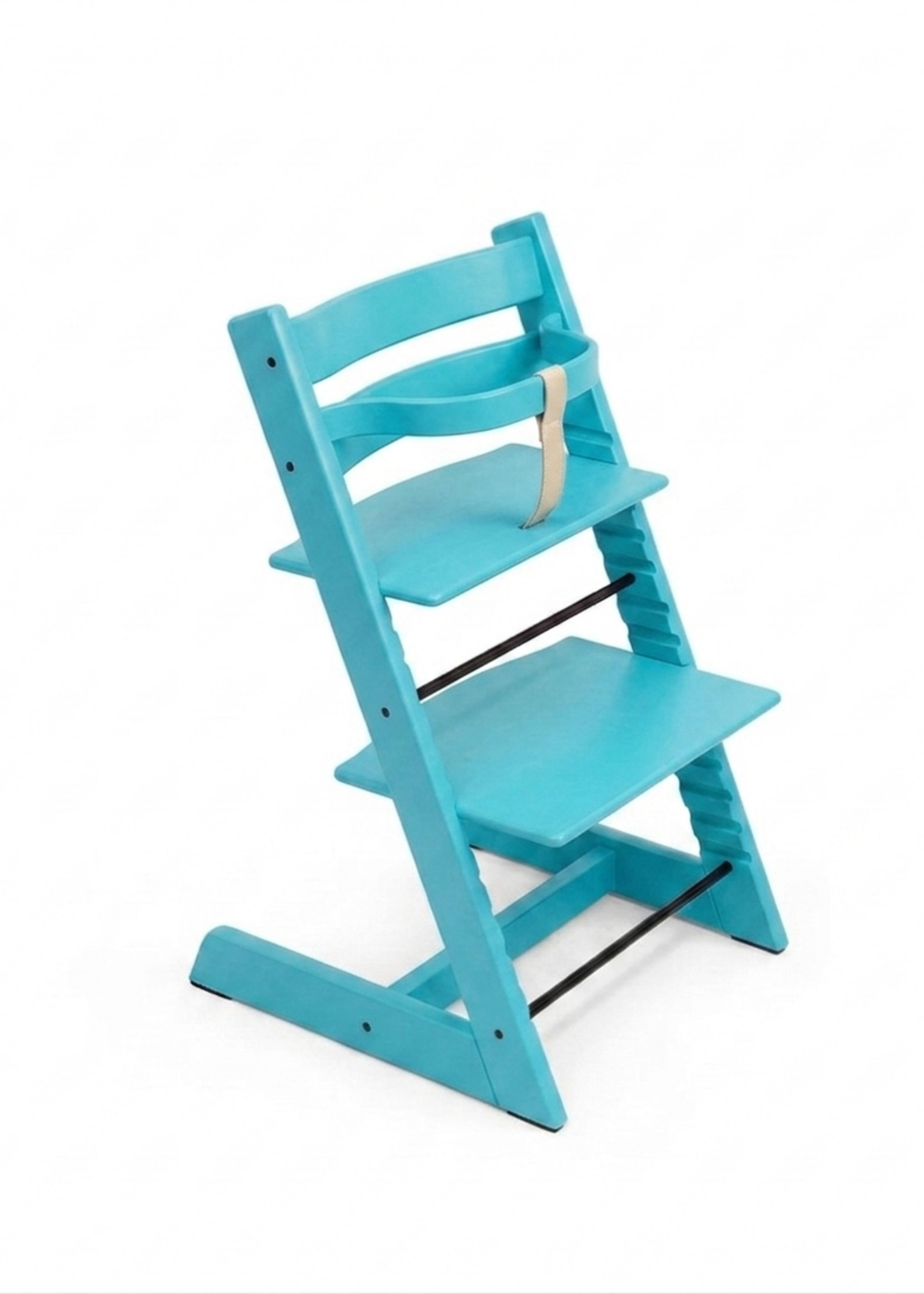Stokke Tripp Trapp kinderstoel blauw licht gebruikt