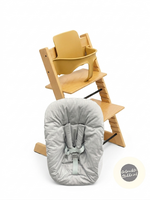 Kinderstoel beuken, licht gebruikt, compleet