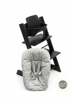 Kinderstoel zwart, licht gebruikt, compleet