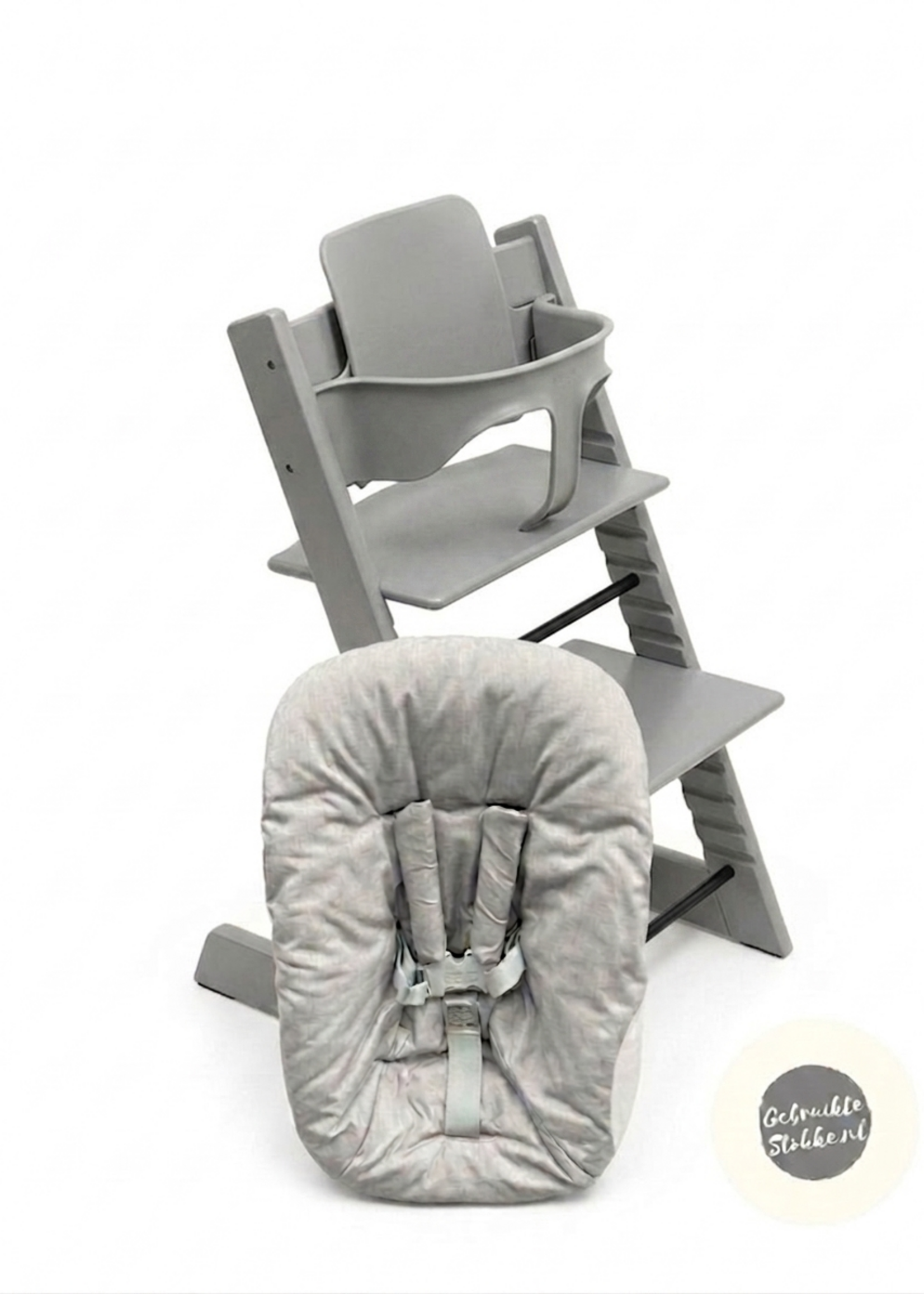 Stokke Tripp Trapp kinderstoel storm grey compleet