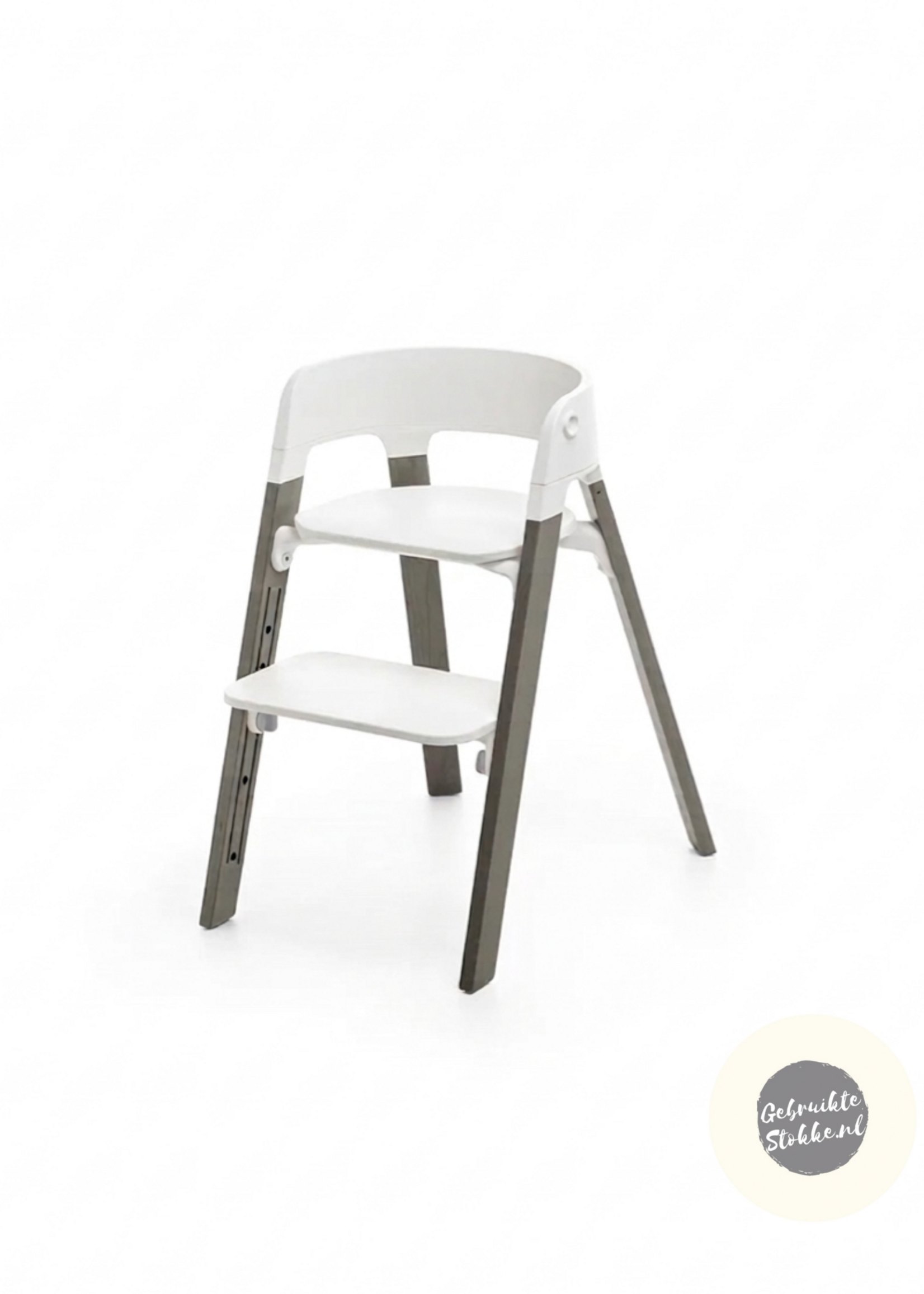 Stokke Steps kinderstoel wit/hazy