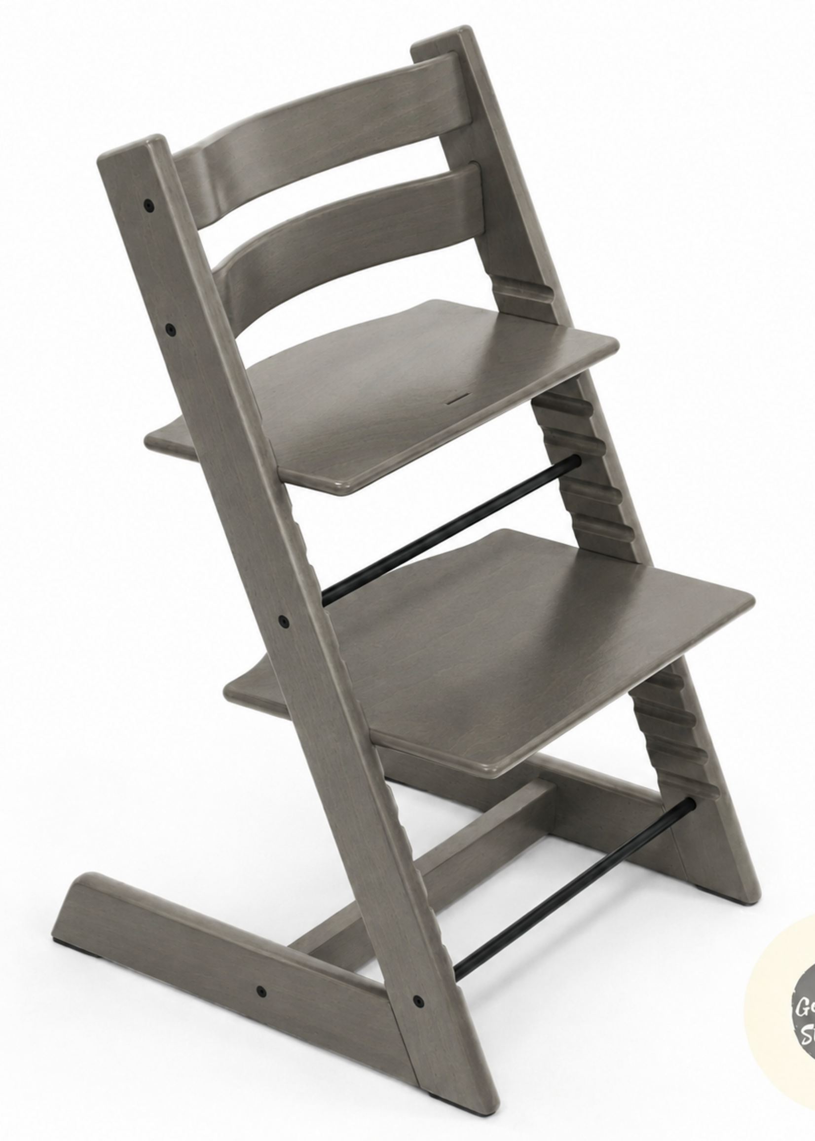 Stokke Tripp Trapp kinderstoel hazey grey licht gebruikt