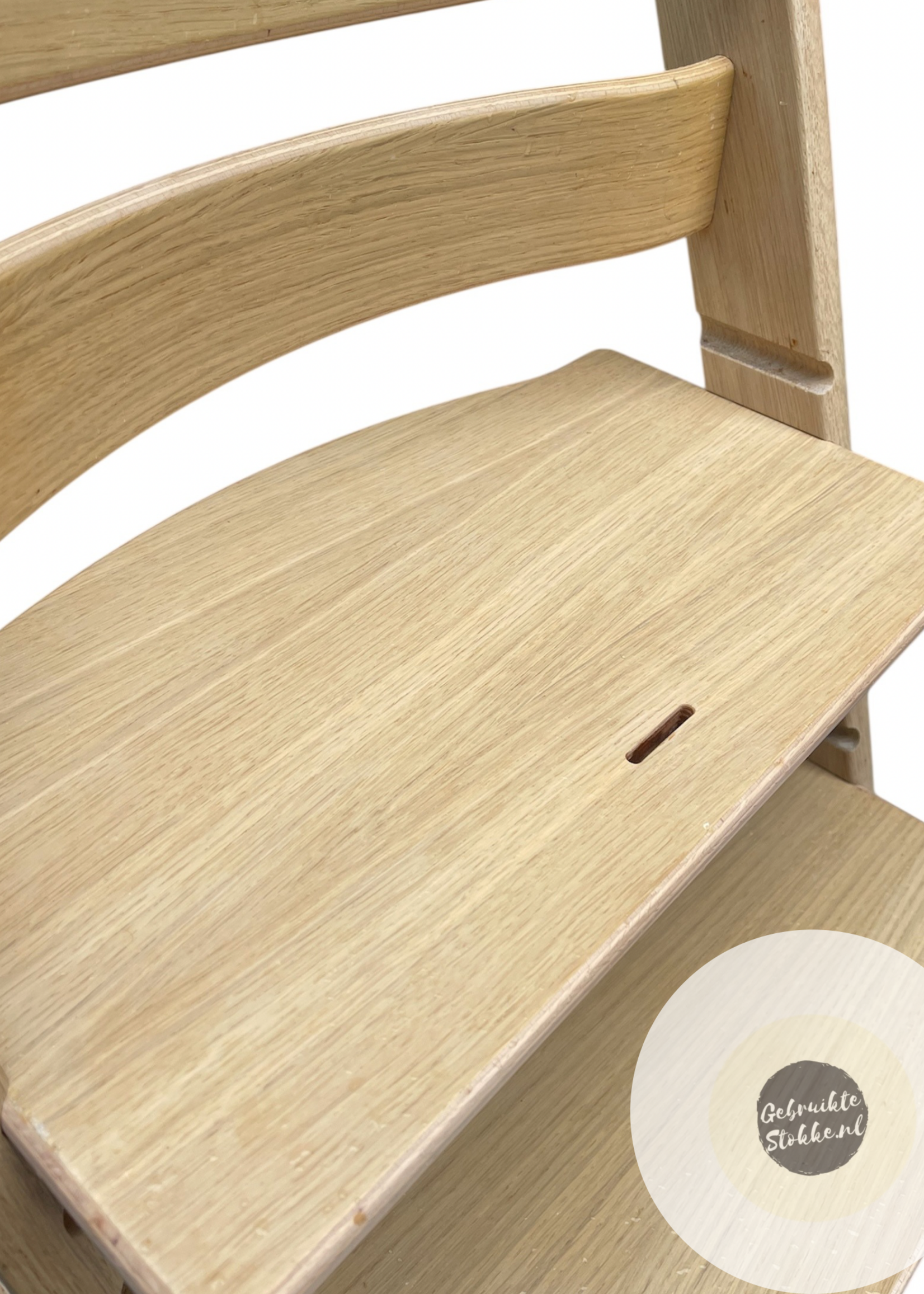 Stokke Tripp Trapp oak naturel licht gebruikt