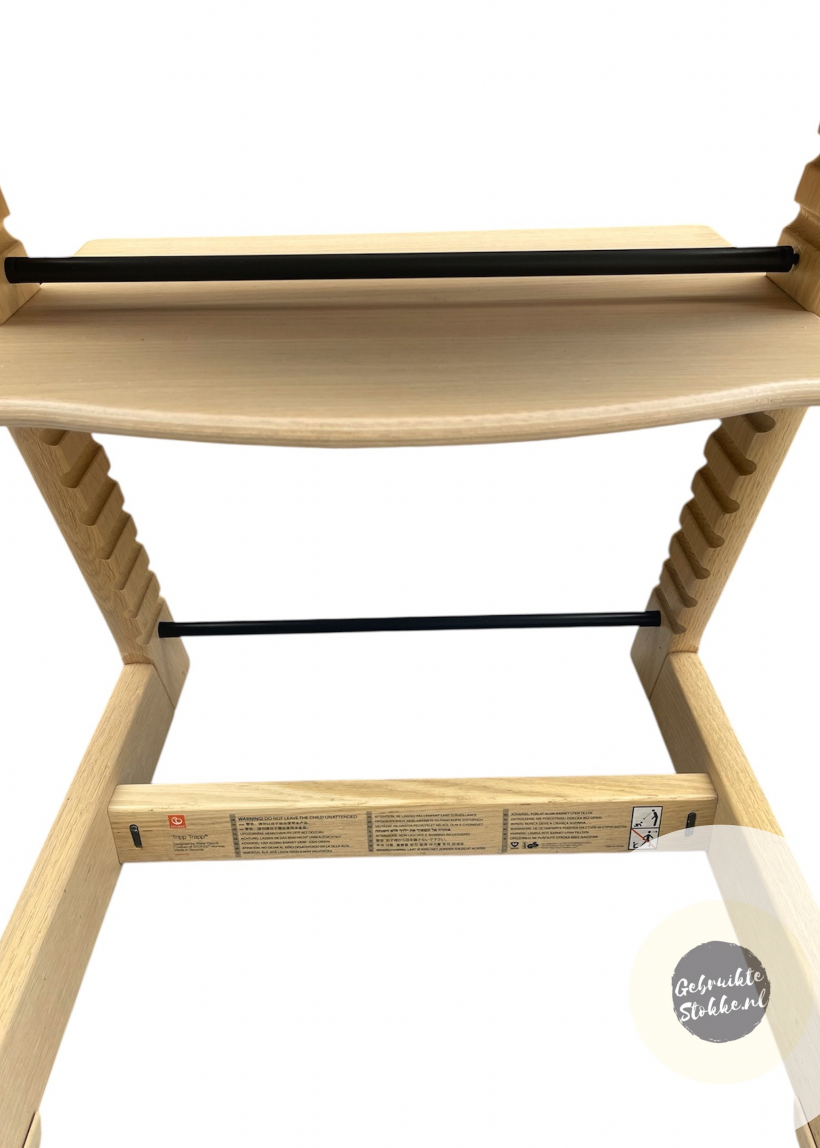Stokke Tripp Trapp oak naturel licht gebruikt