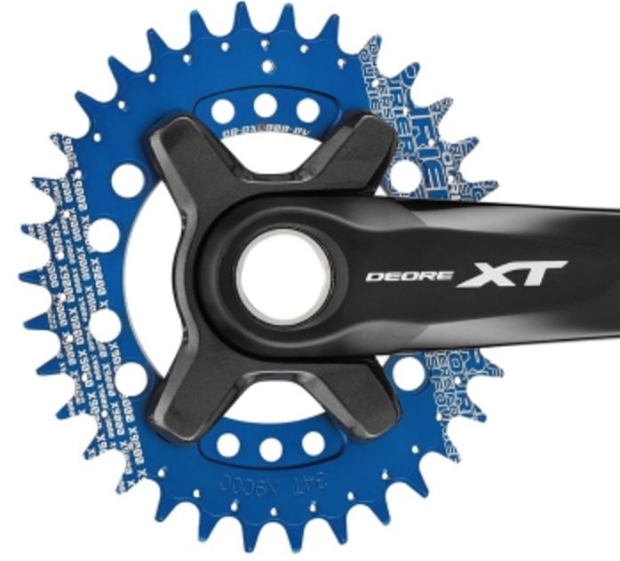 xt oval chainring
