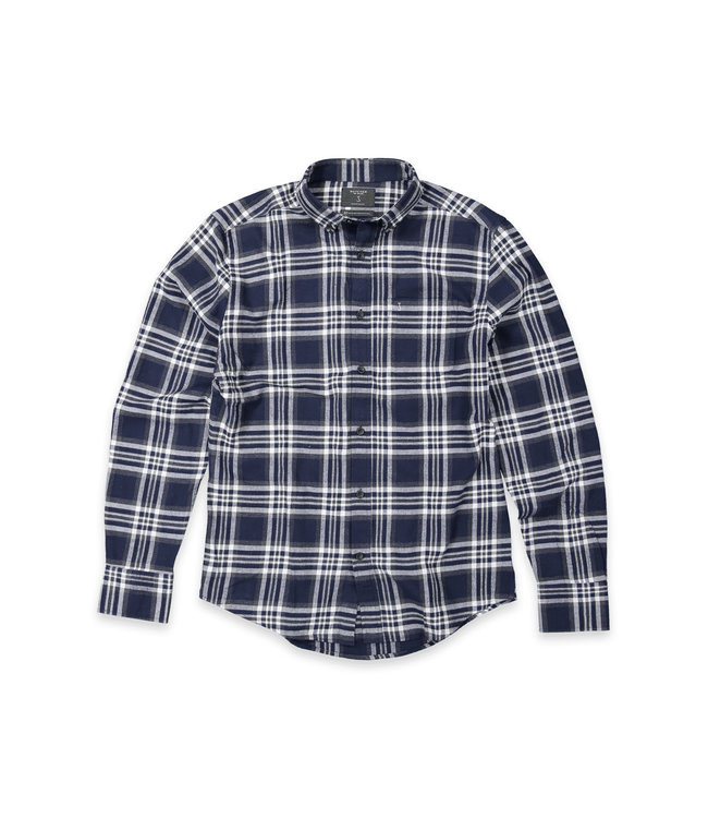 Butcher of Blue Robbins Overhemd Big Check Alaska Blue