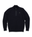 Butcher of Blue Clifden knit half zip alaska blue