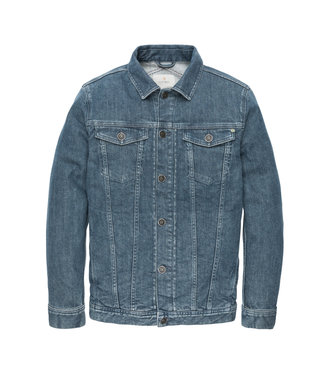 Cast Iron Short jacket Mid Blue Wash Mid Blue Wash