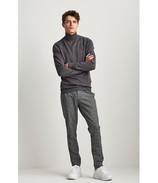 Goodpeople Kennedy rollneck dark grey melange