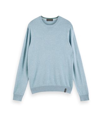 Classic Crewneck Pull light blue