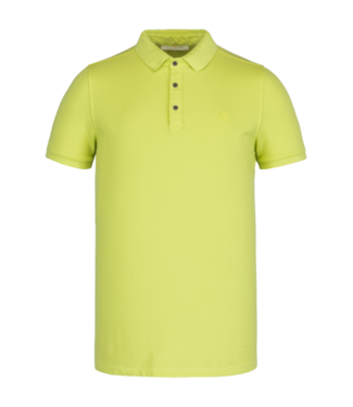 Cast Iron Short Sleeve Polo Light Pique Stretch - Daiquiri Green