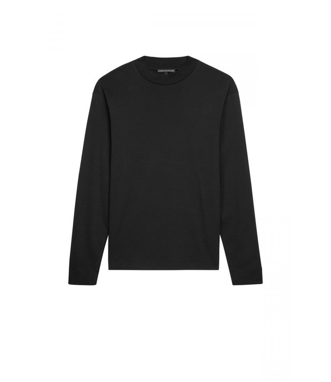 Drykorn Moritz tee l/s black - 520081-1000